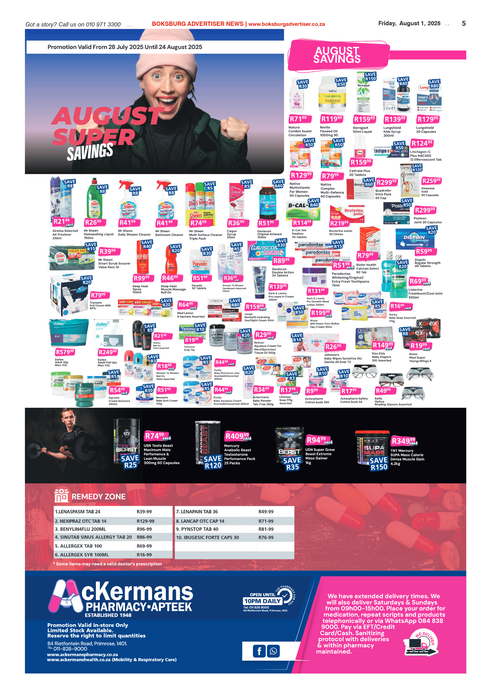 Boksburg Advertiser 1 August 2025 page 13