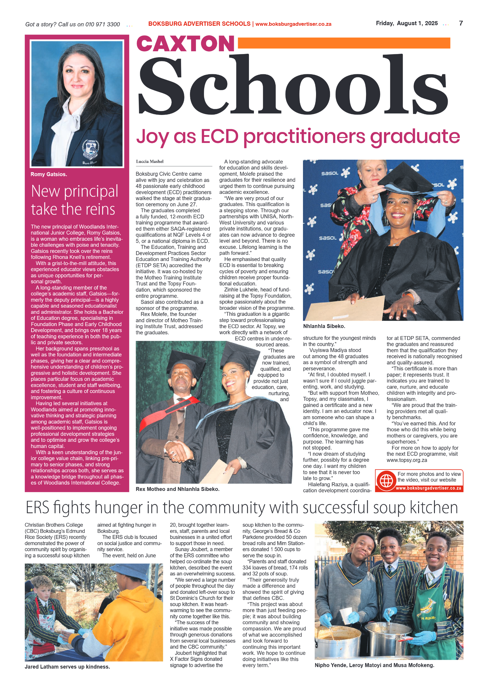 Boksburg Advertiser 1 August 2025 page 15