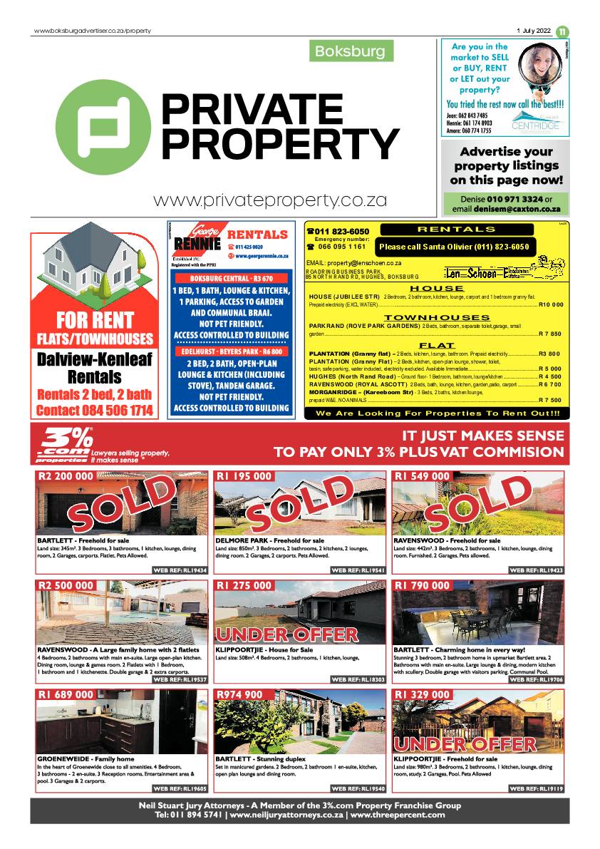 Boksburg Advertiser 1 July 2022 page 11