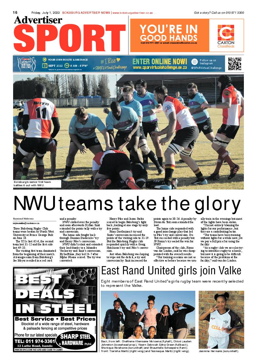 Boksburg Advertiser 1 July 2022 page 16