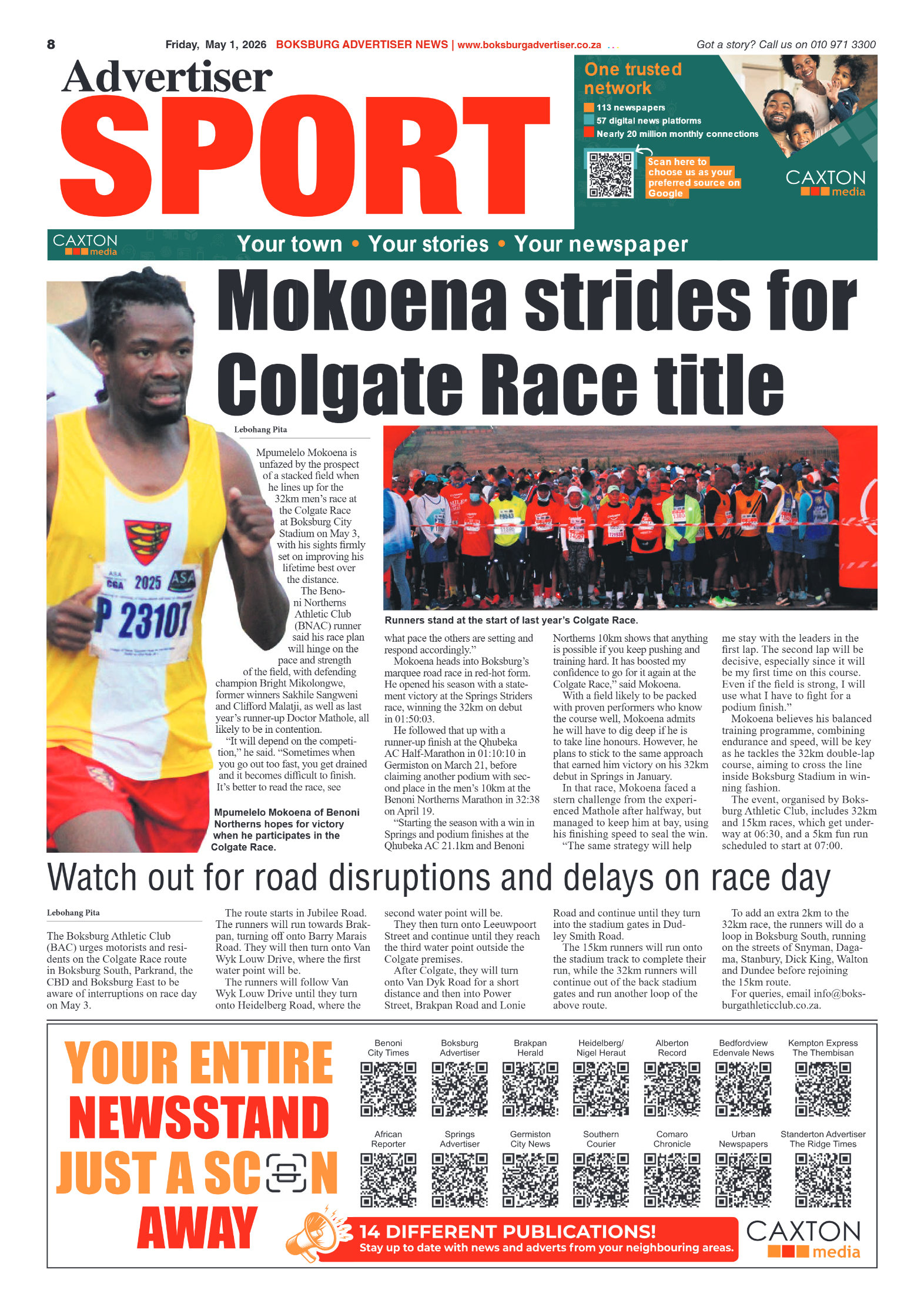Boksburg Advertiser 1 May 2026 page 8