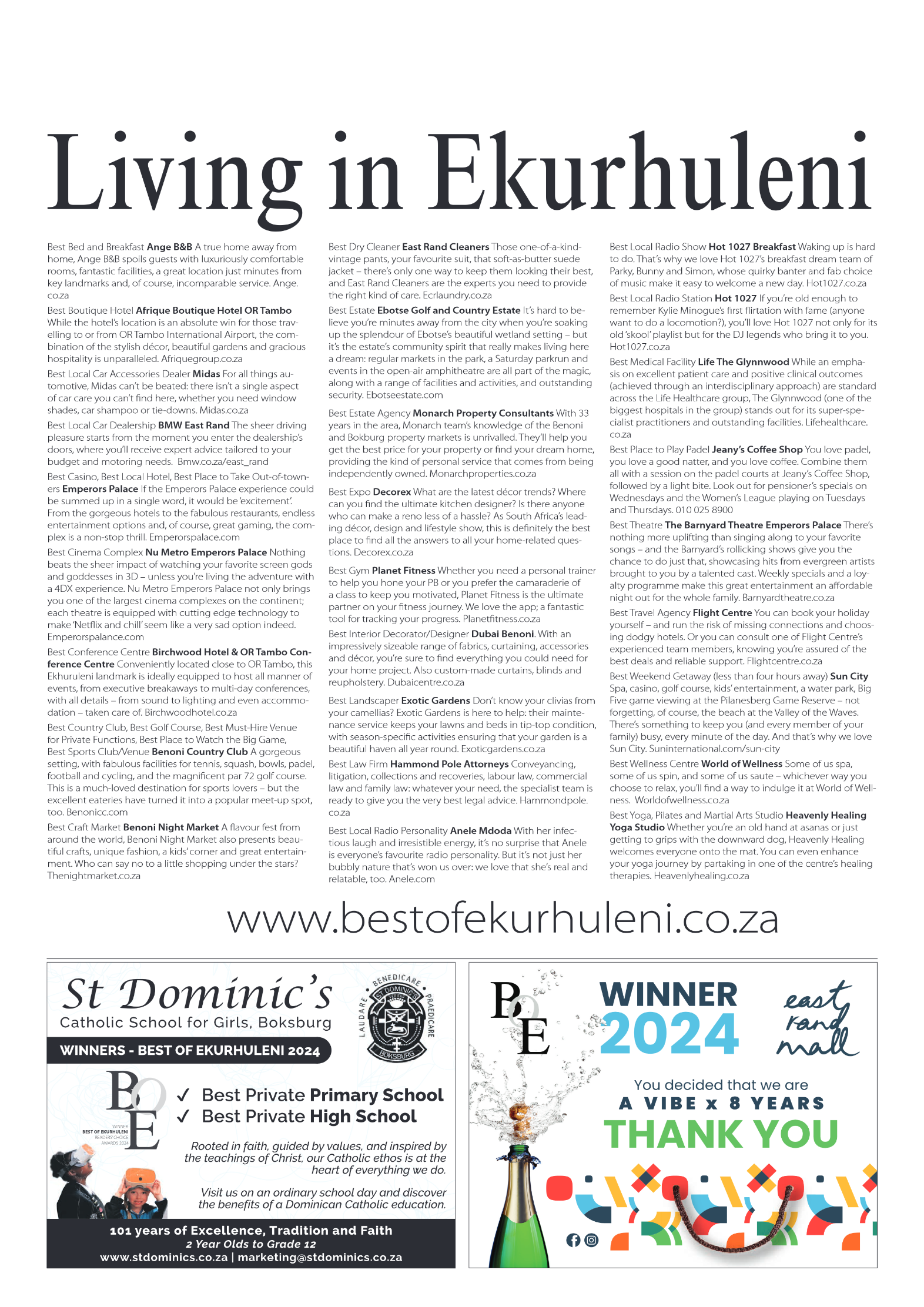 Boksburg Advertiser 1 November 2024 page 10