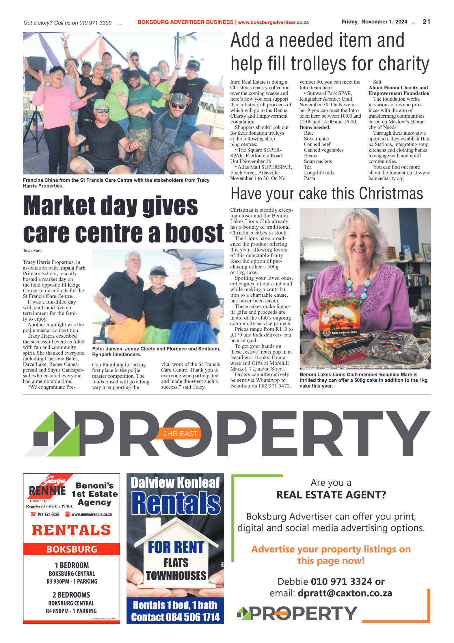 Boksburg Advertiser 1 November 2024 page 13