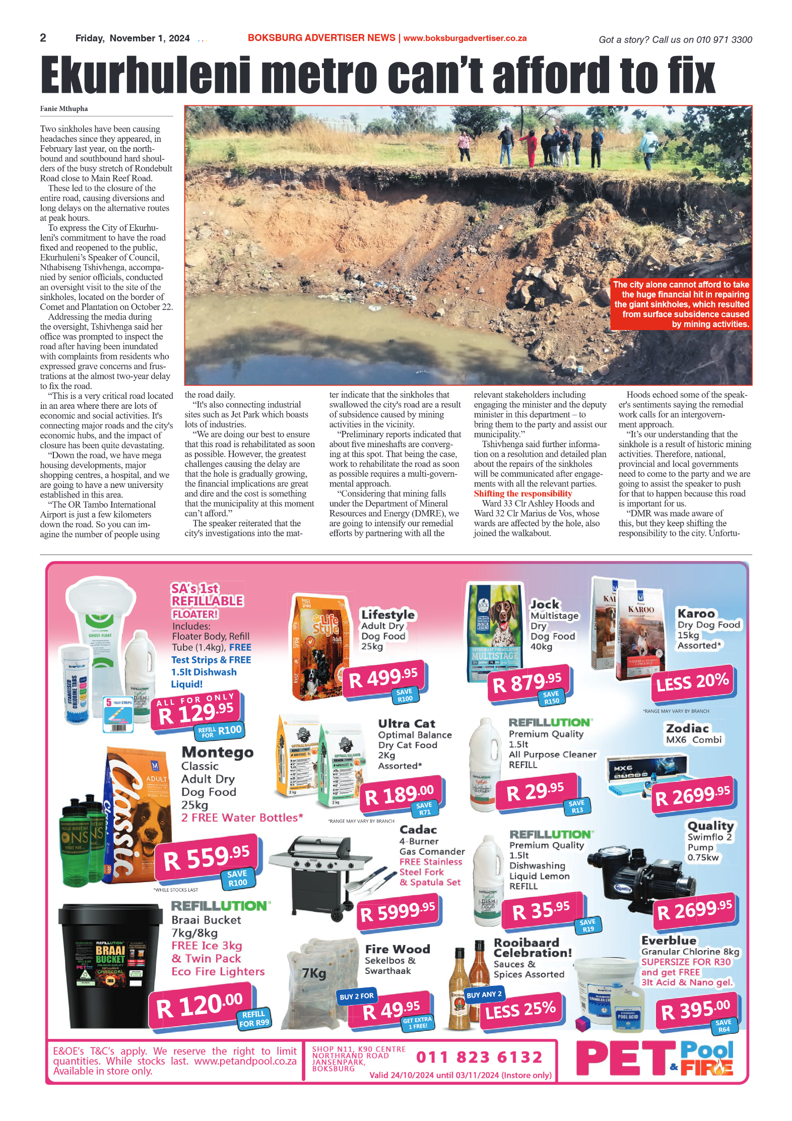 Boksburg Advertiser 1 November 2024 page 2