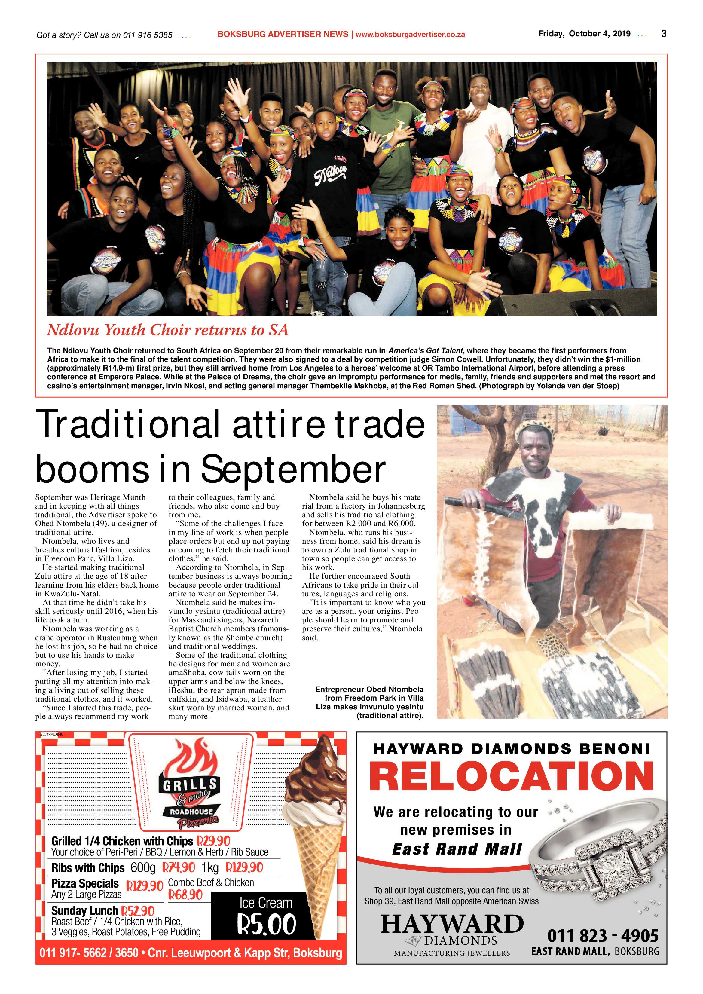 Boksburg Advertiser 1 October 2019 page 3