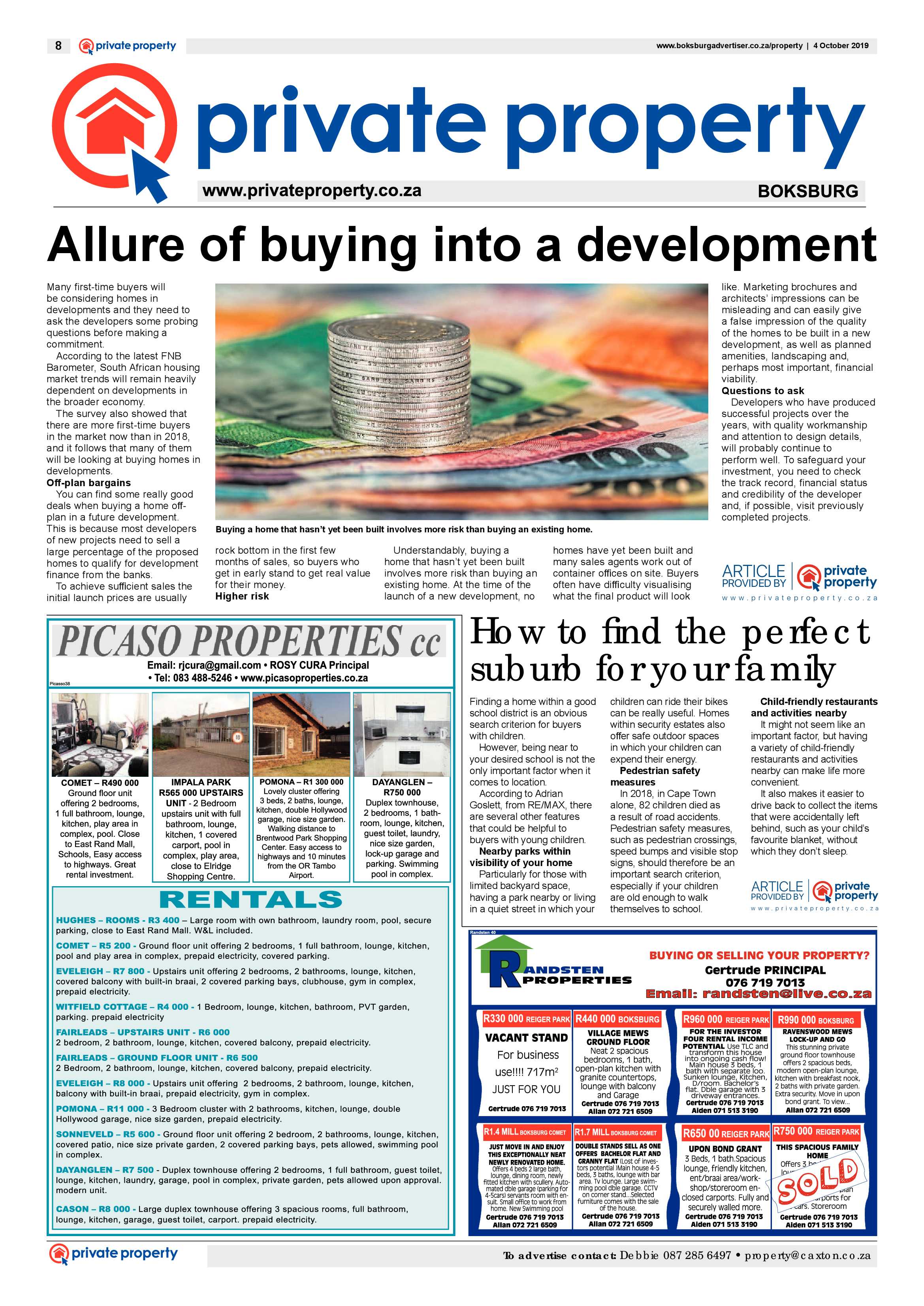 Boksburg Advertiser 1 October 2019 page 8