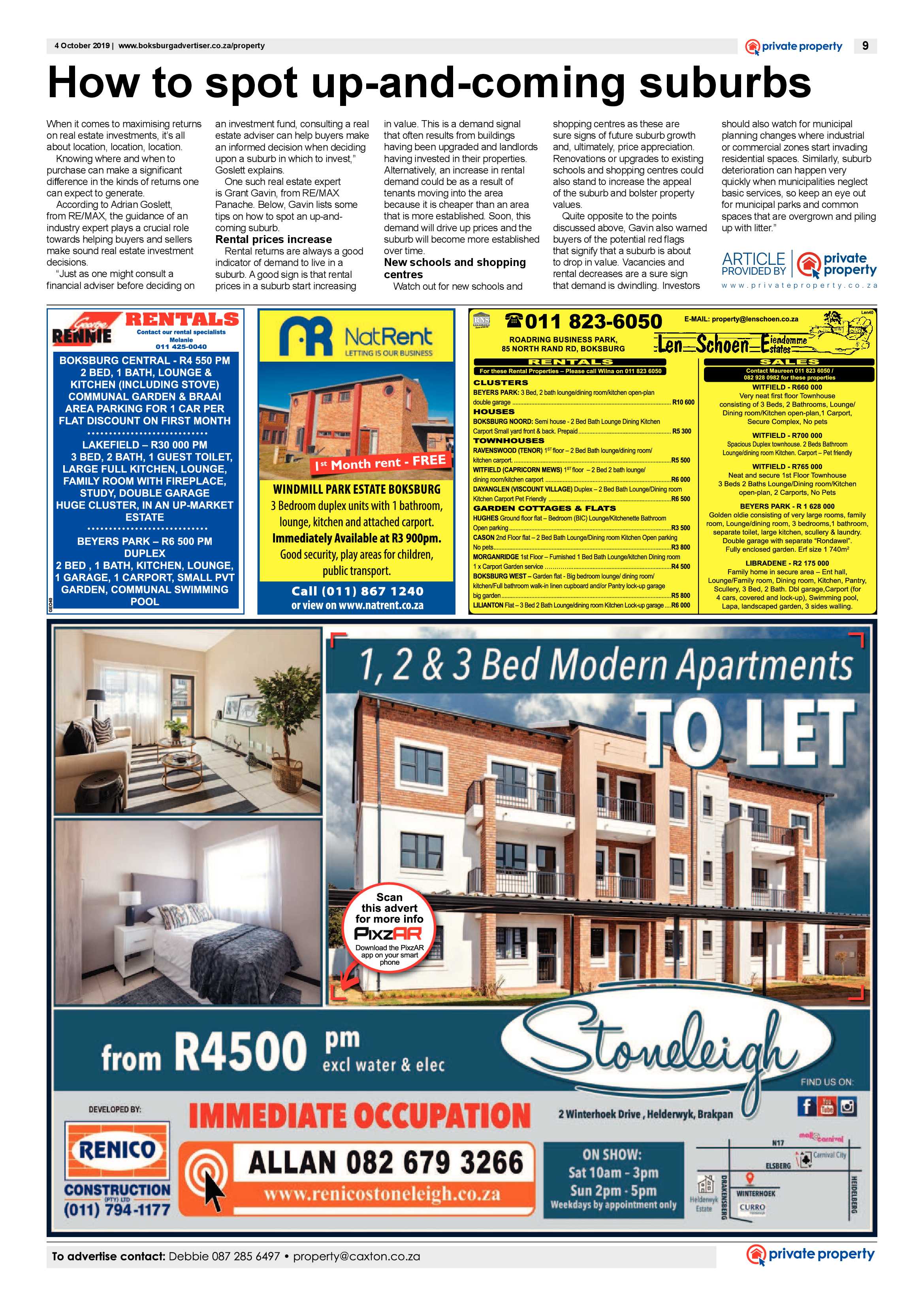 Boksburg Advertiser 1 October 2019 page 9