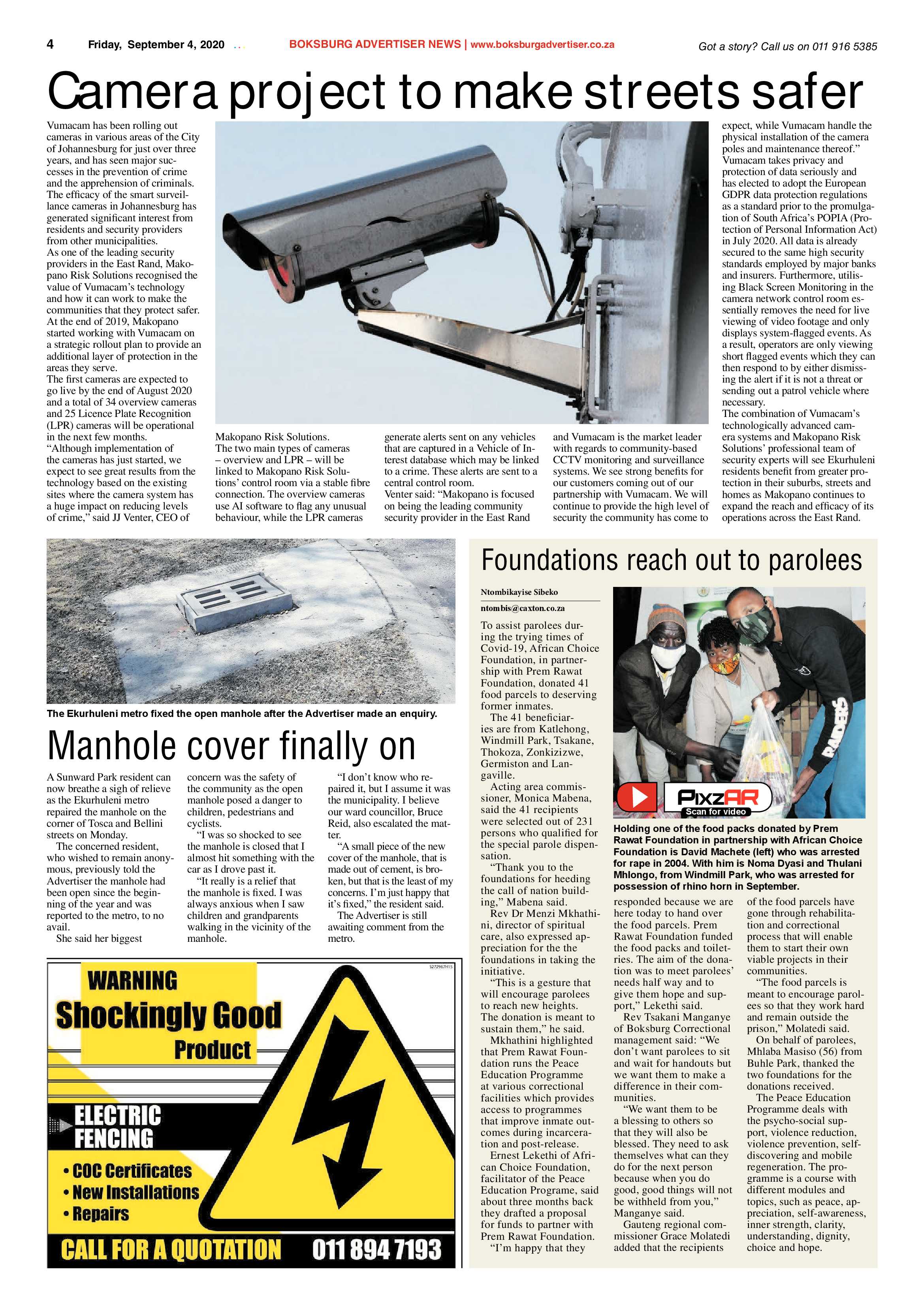 Boksburg Advertiser 1 September 2020 page 4