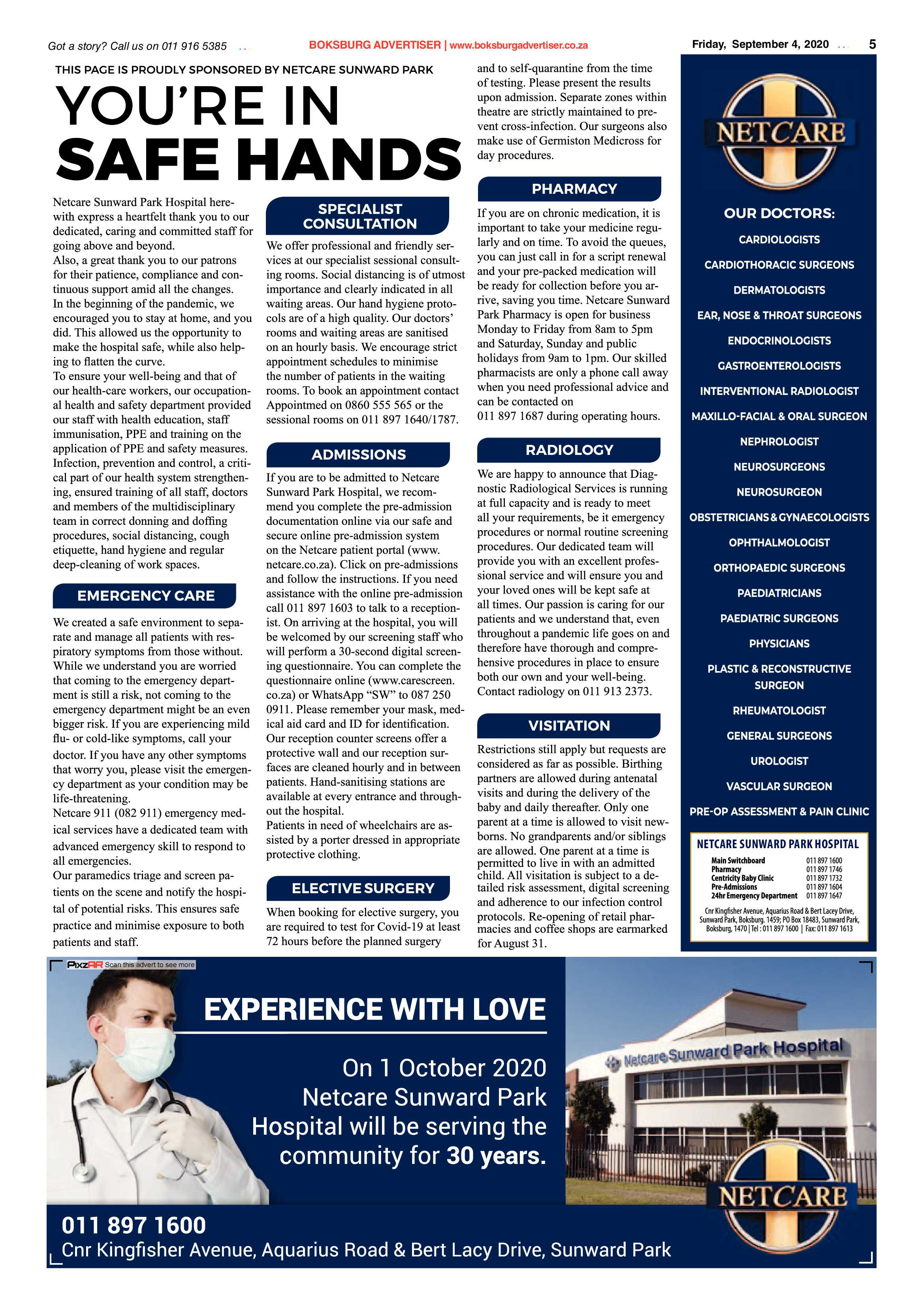 Boksburg Advertiser 1 September 2020 page 5