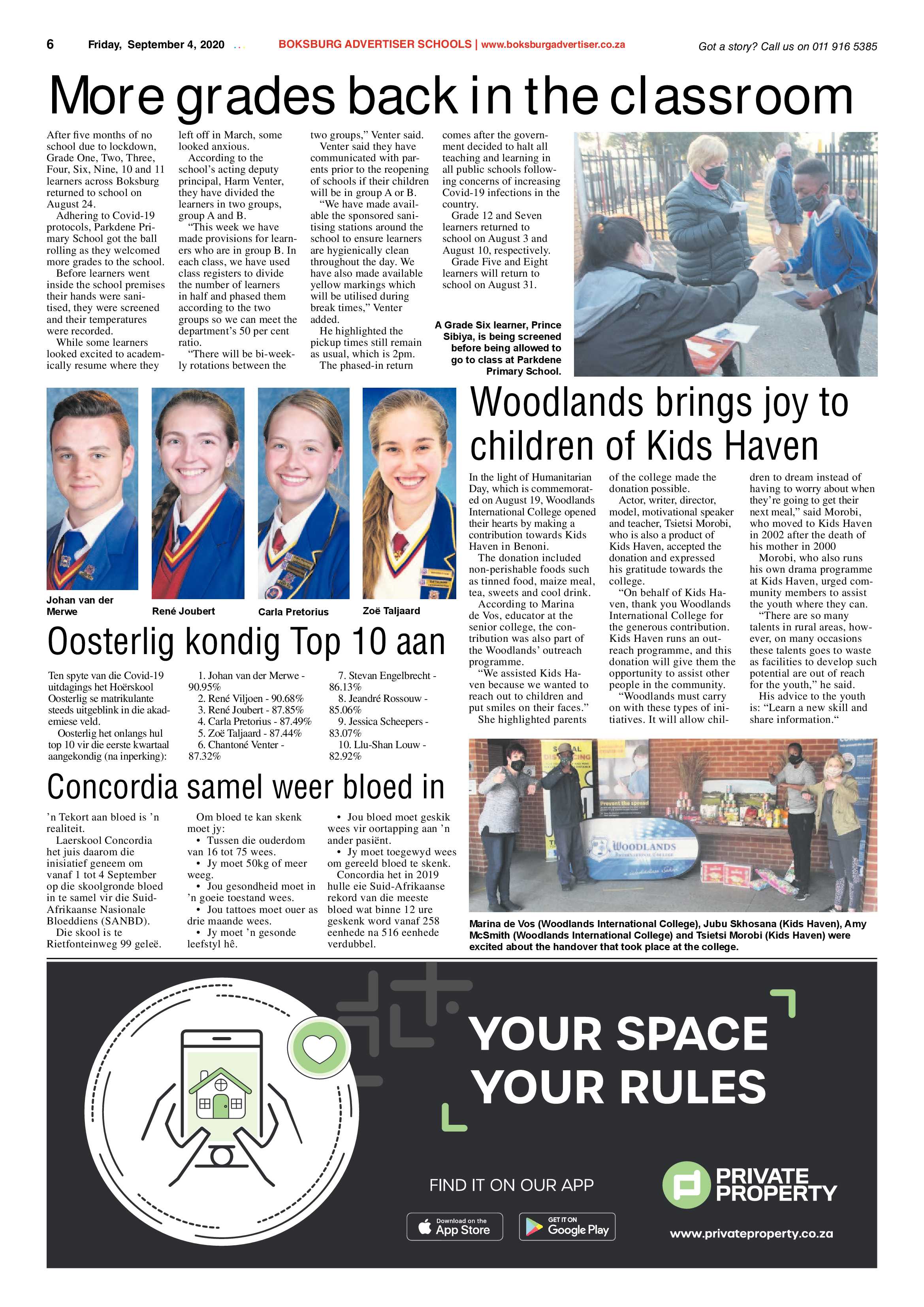 Boksburg Advertiser 1 September 2020 page 6