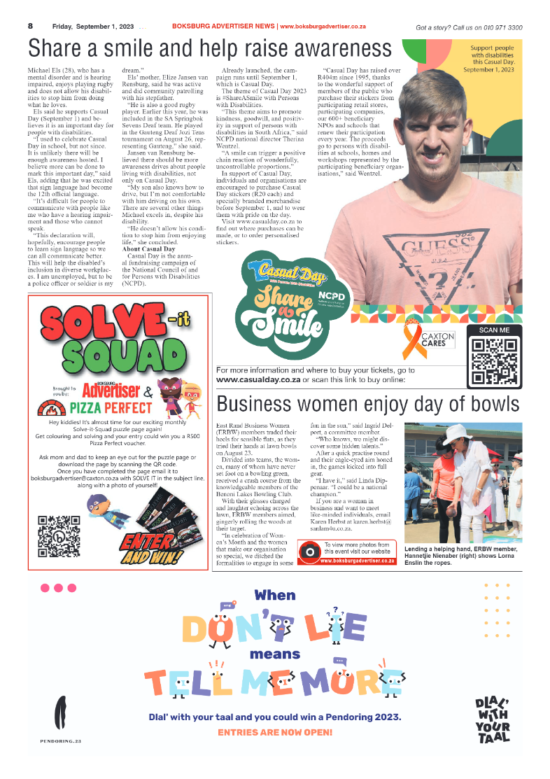 Boksburg Advertiser 1 September 2023 page 8