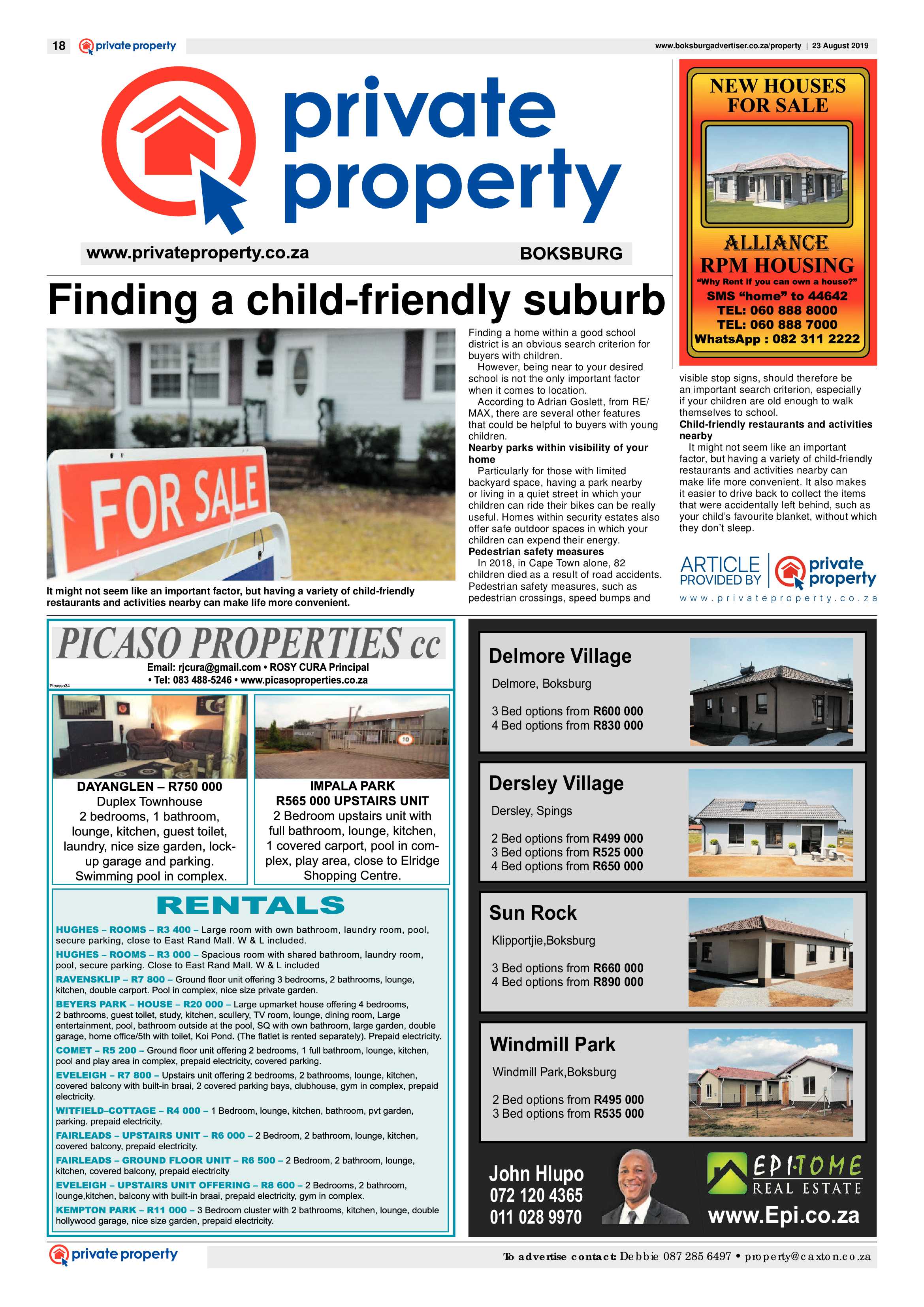 Boksburg Advertiser 20 August 2019 page 18