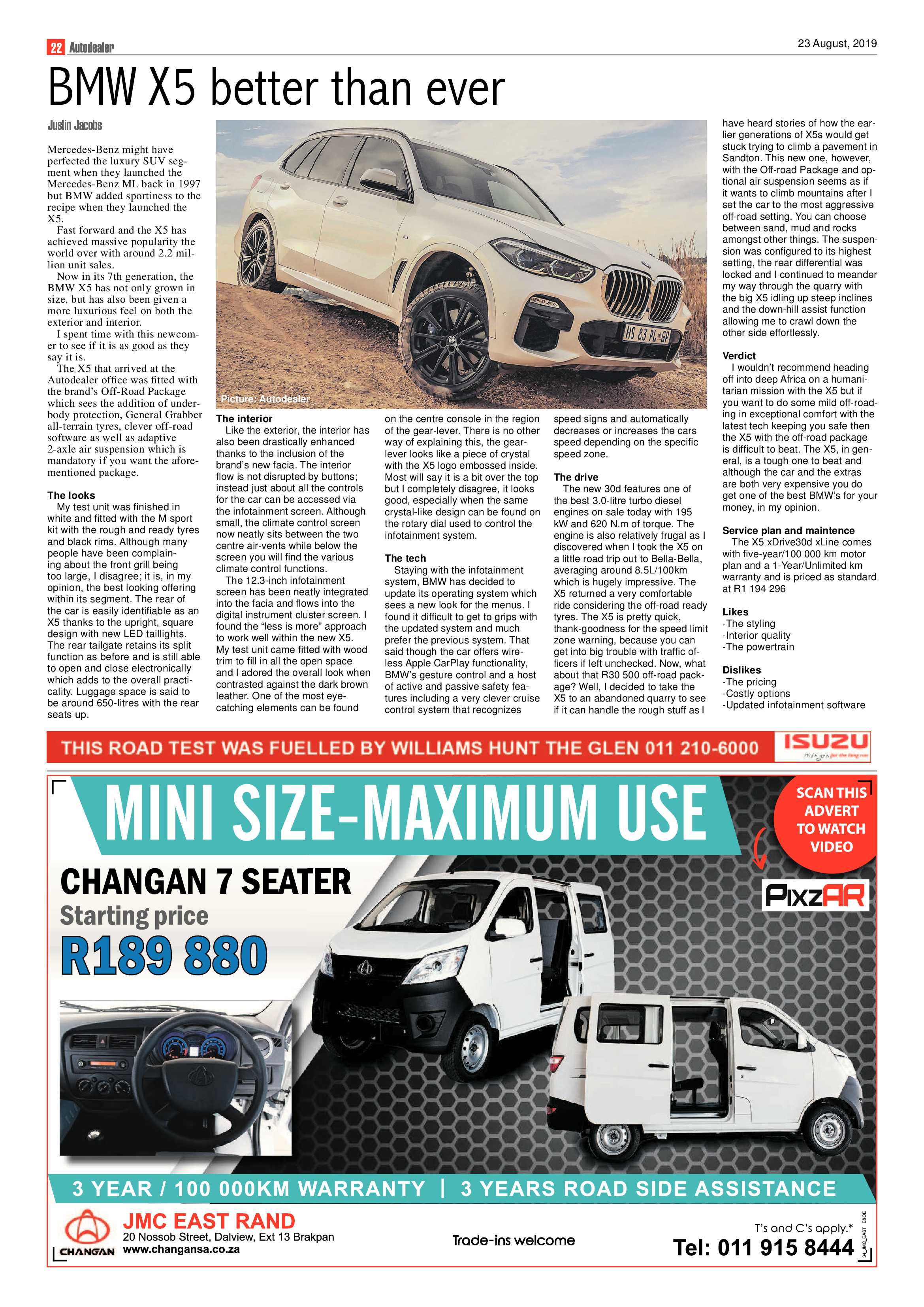 Boksburg Advertiser 20 August 2019 page 22