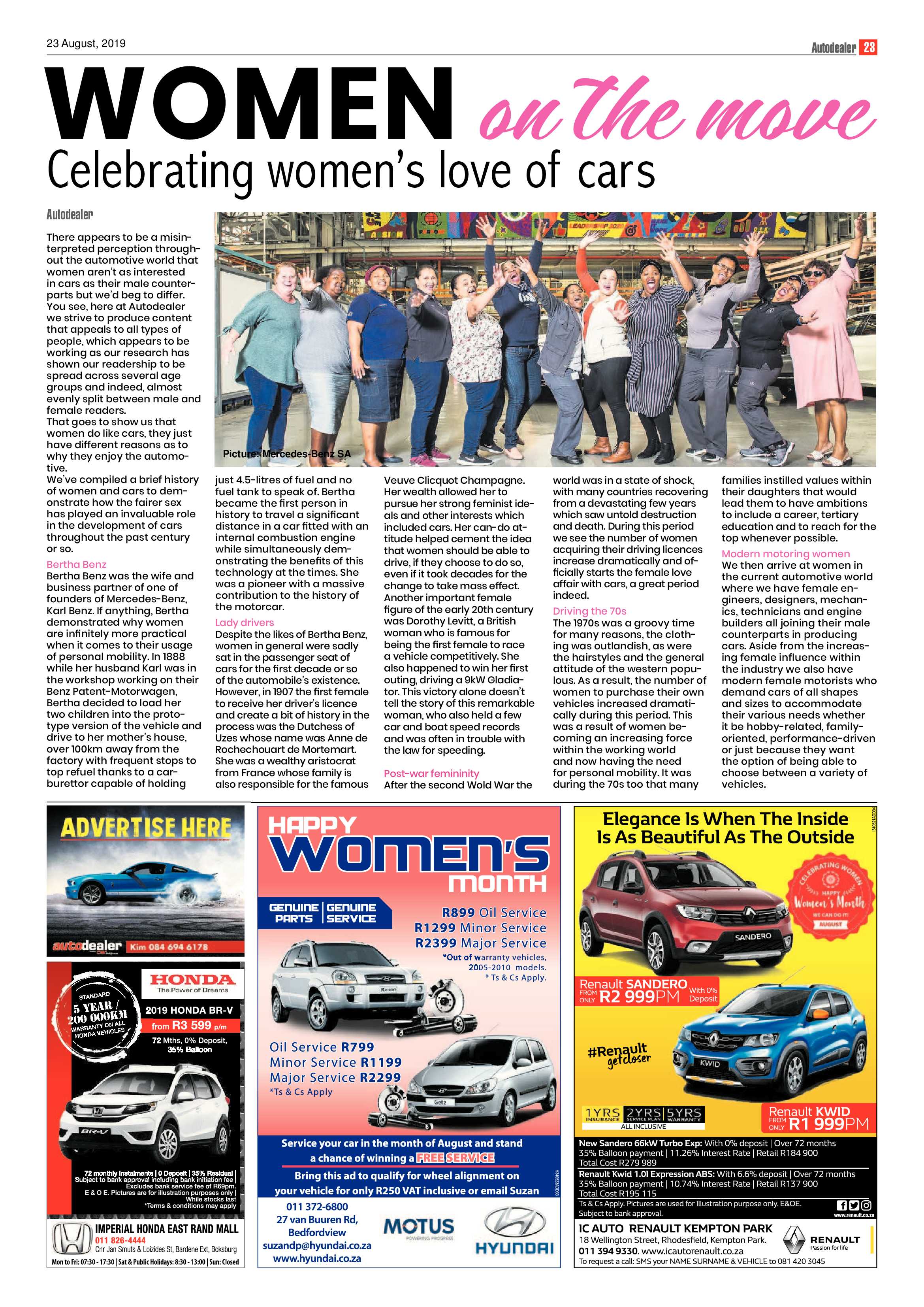 Boksburg Advertiser 20 August 2019 page 23