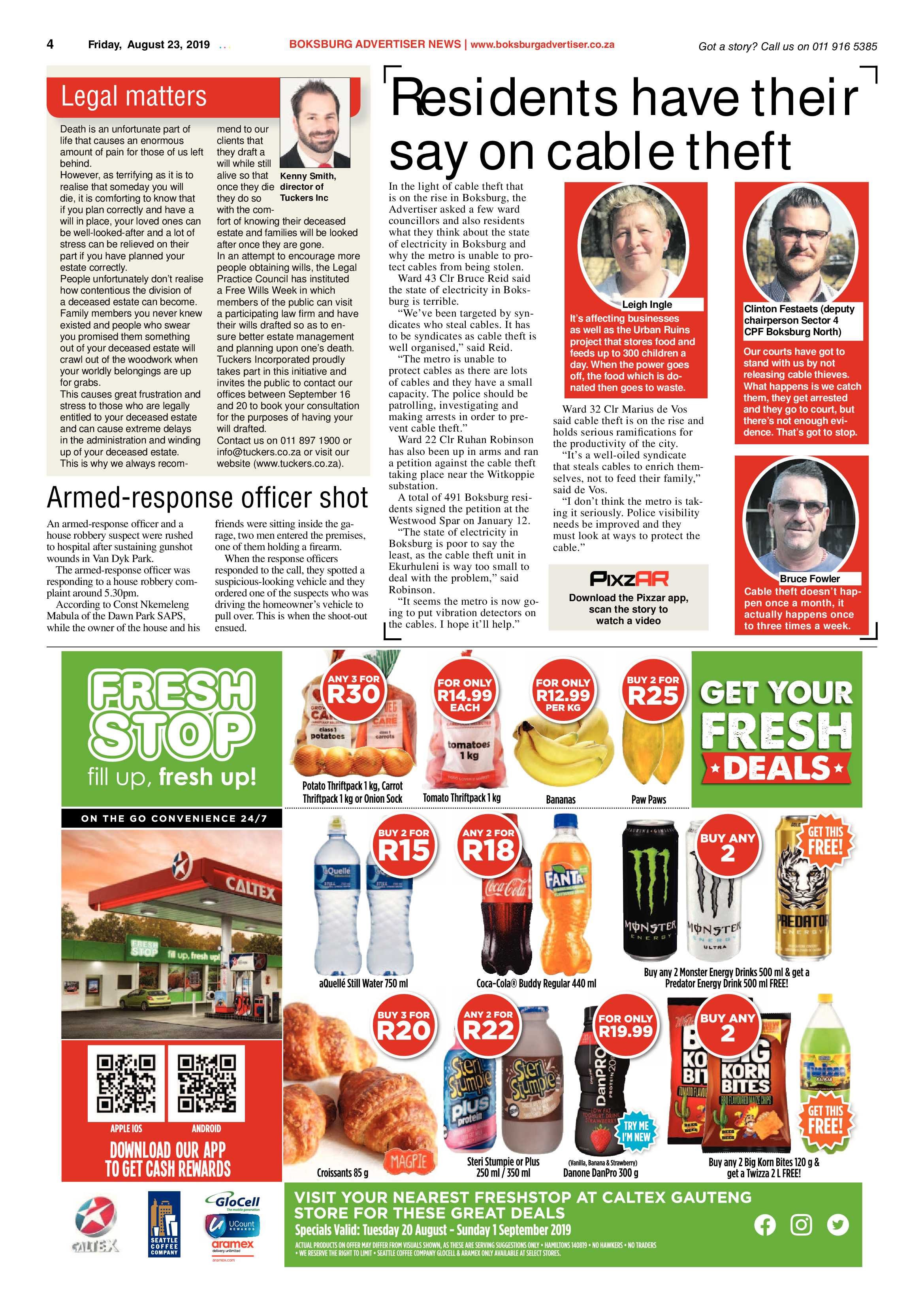 Boksburg Advertiser 20 August 2019 page 4