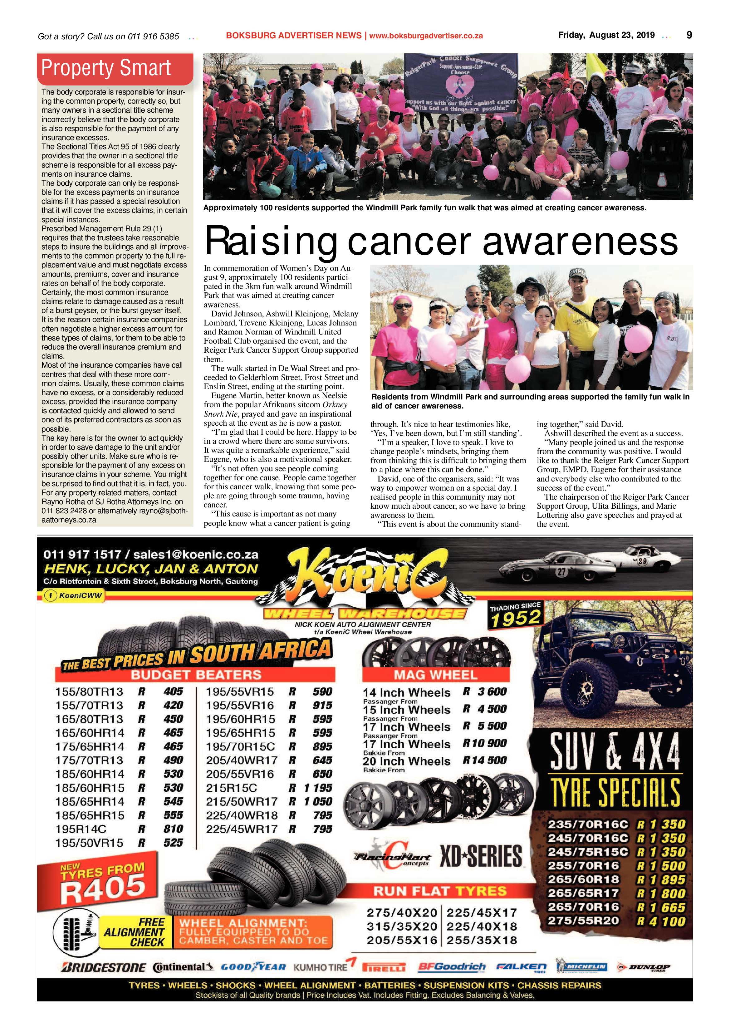 Boksburg Advertiser 20 August 2019 page 9