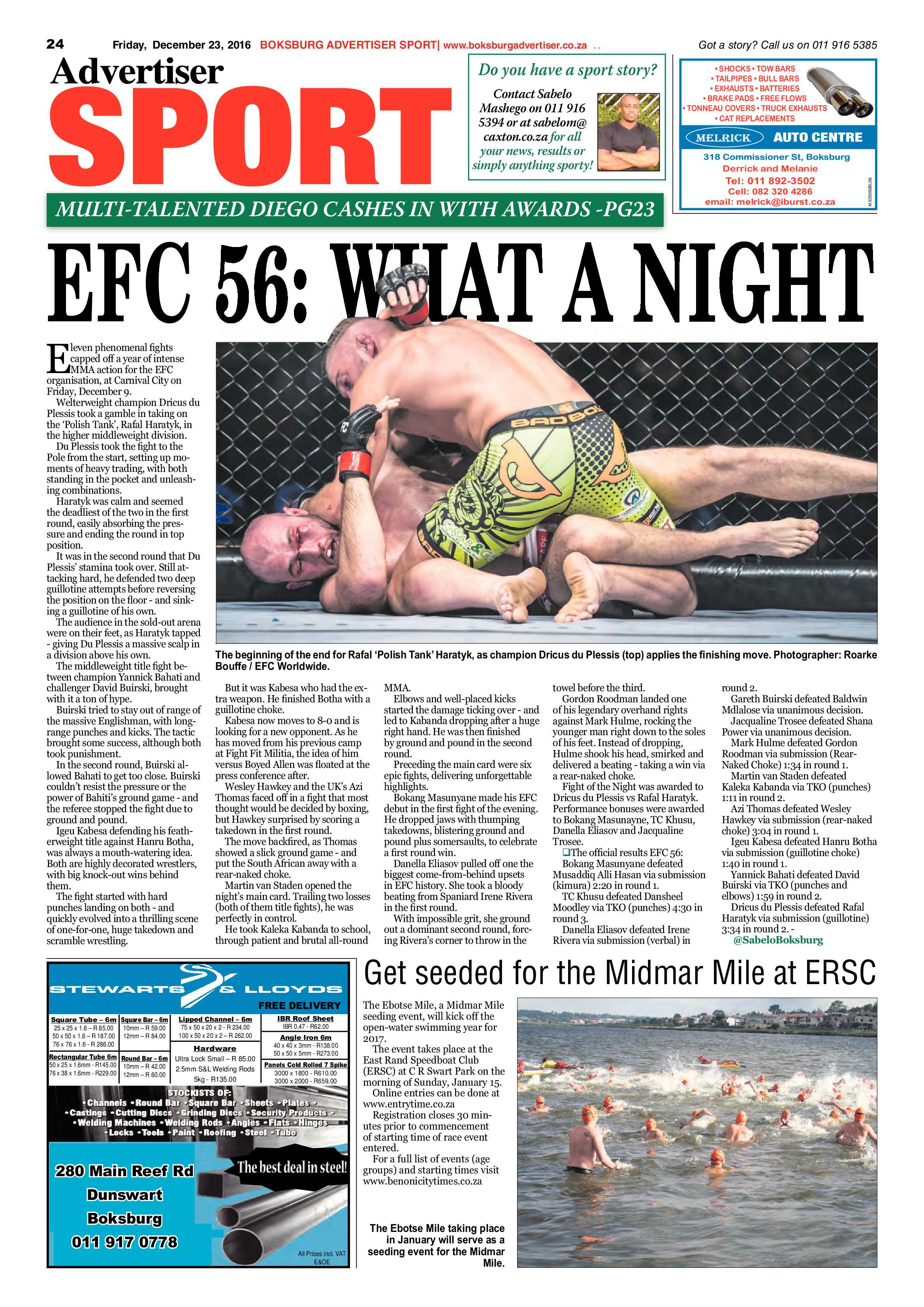 Boksburg Advertiser 20 December 2016 page 24