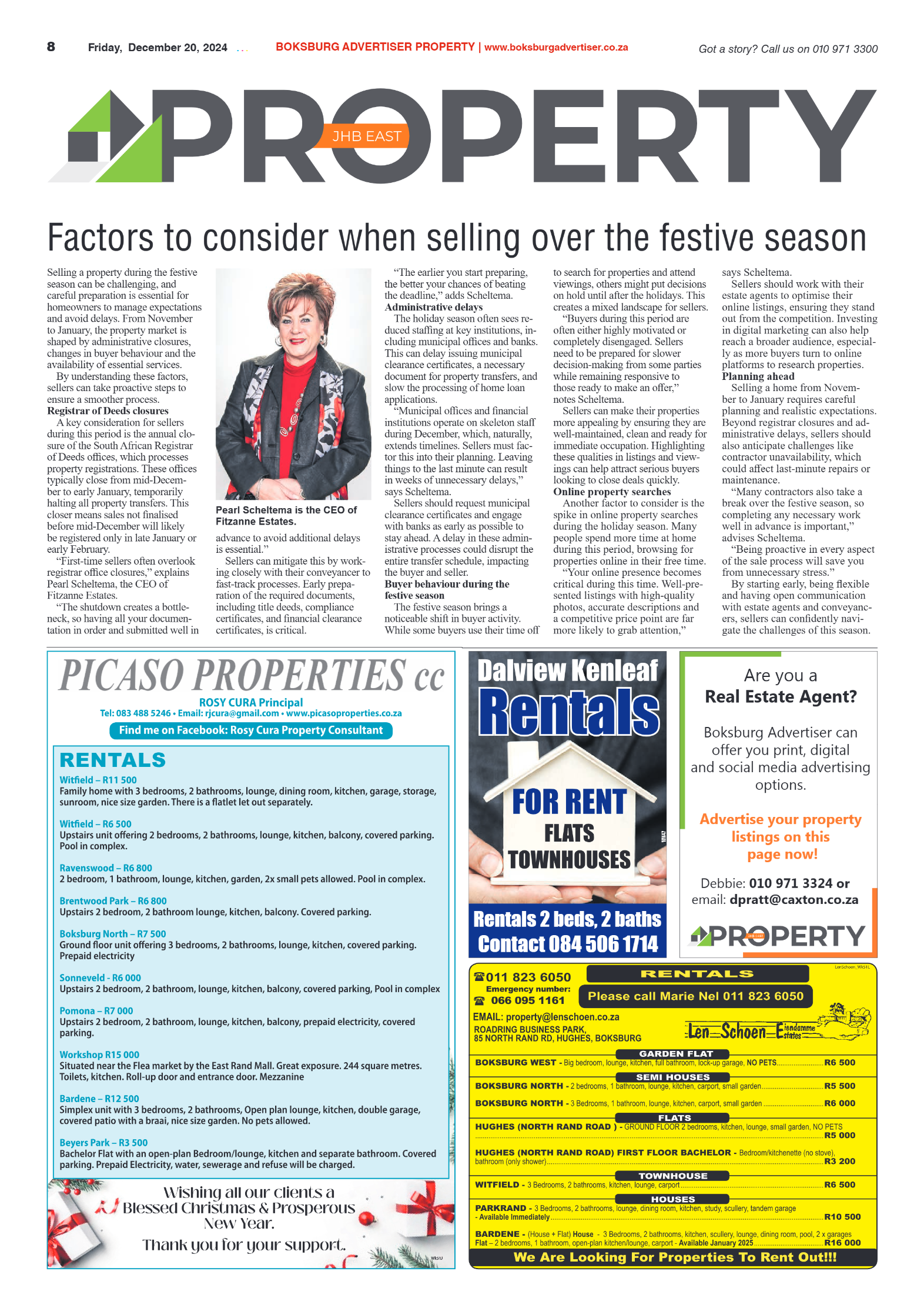 Boksburg Advertiser 20 December 2024 page 8