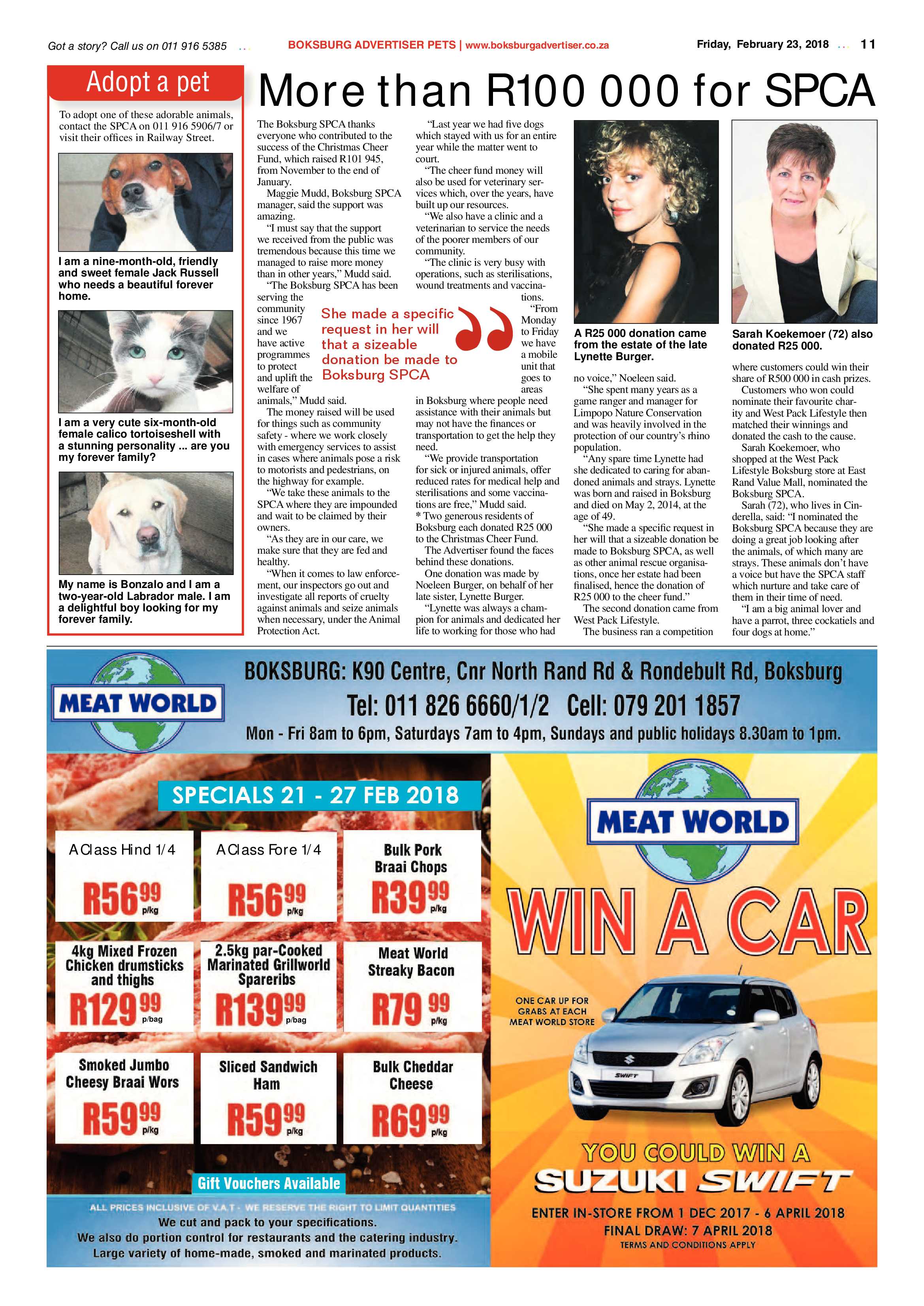 Boksburg Advertiser 20 February 2018 page 11