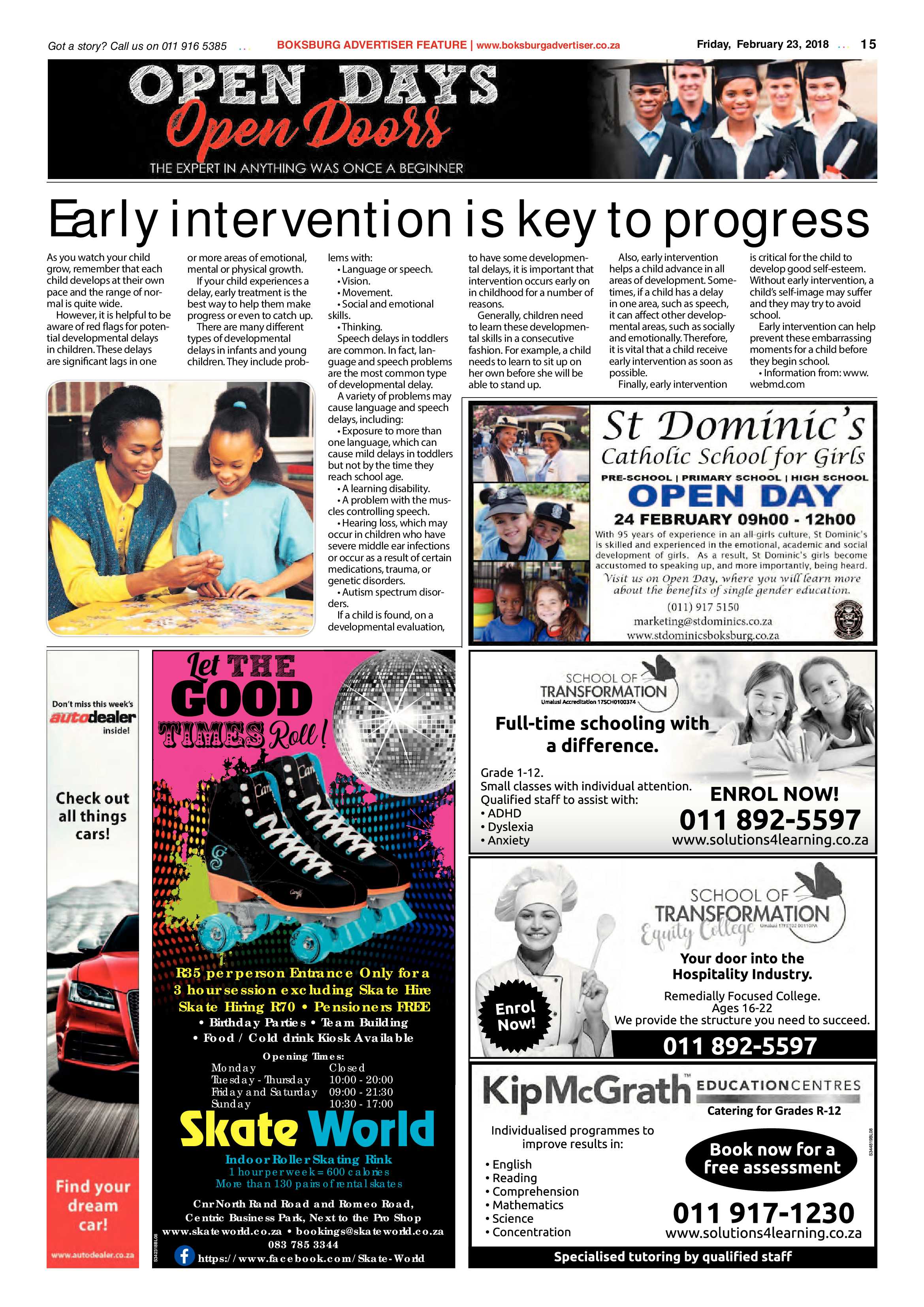 Boksburg Advertiser 20 February 2018 page 15