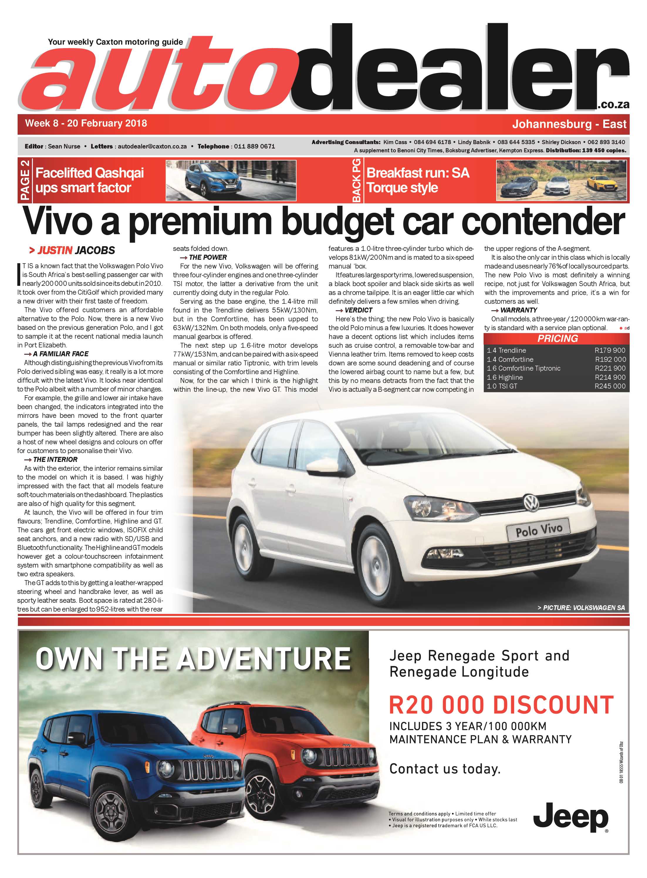 Boksburg Advertiser 20 February 2018 page 25