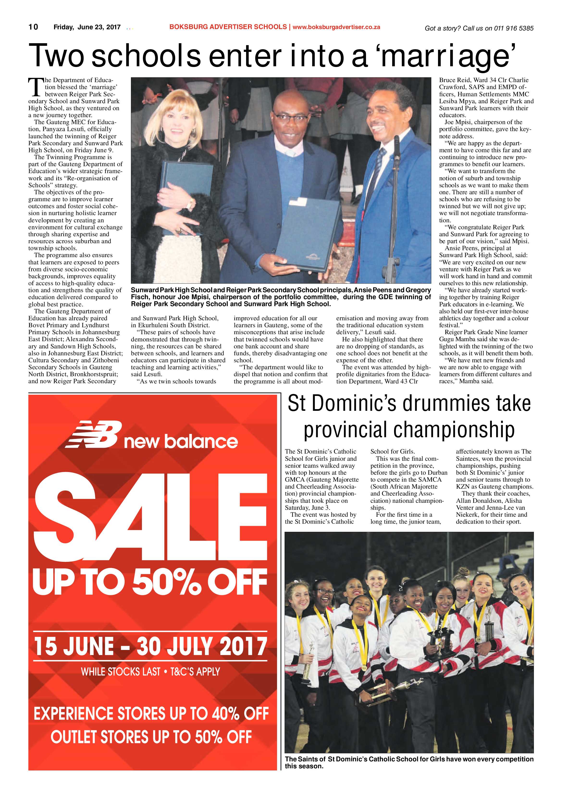 Boksburg Advertiser 20 June 2017 page 10