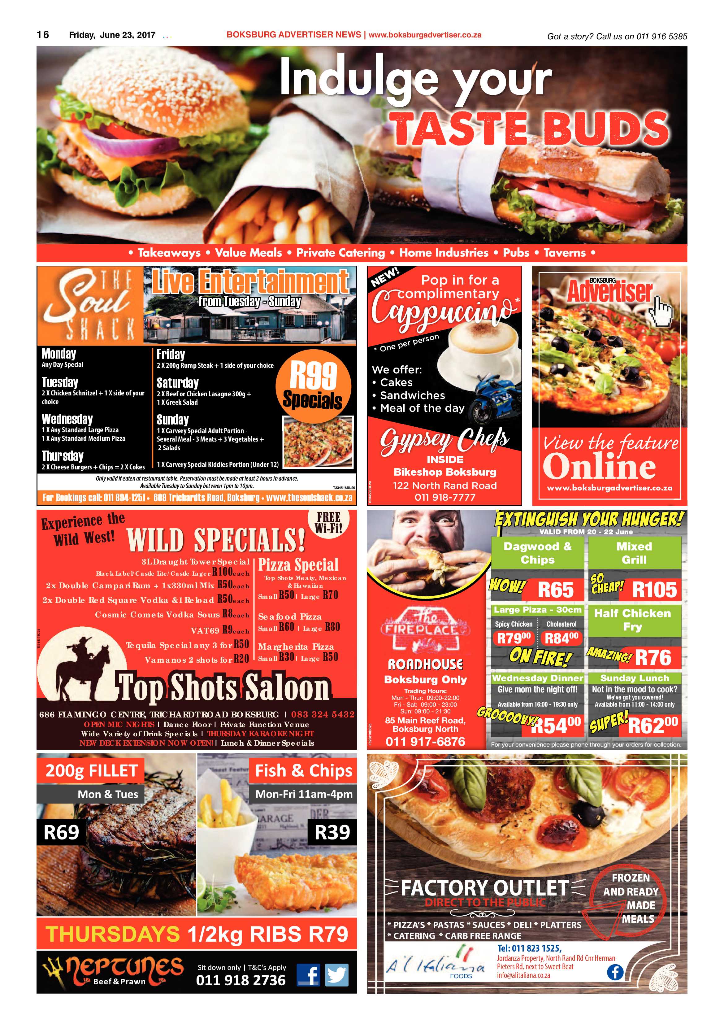 Boksburg Advertiser 20 June 2017 page 16