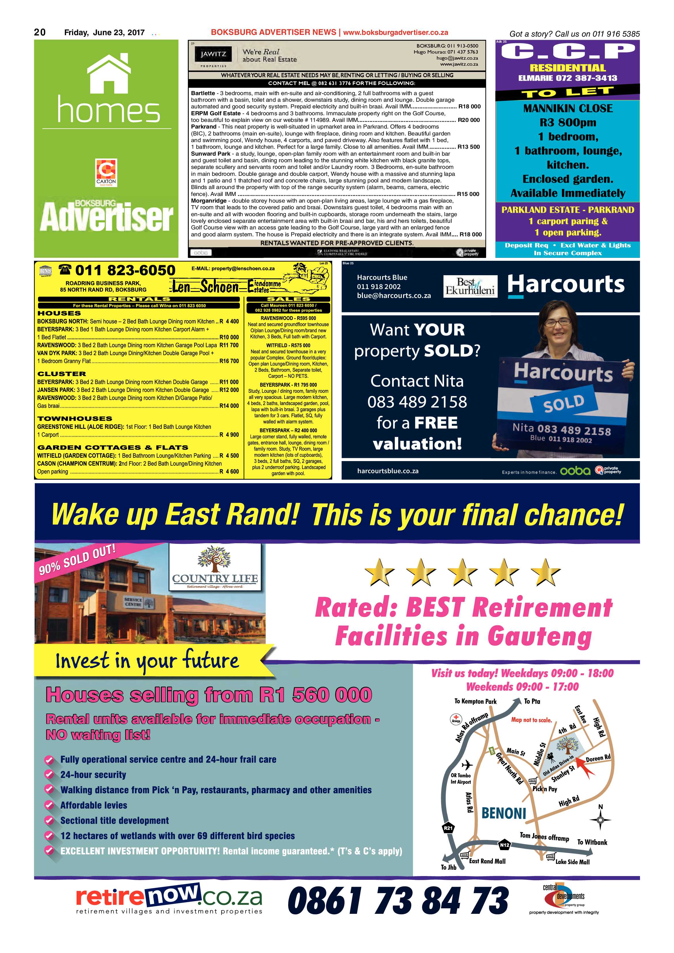 Boksburg Advertiser 20 June 2017 page 20