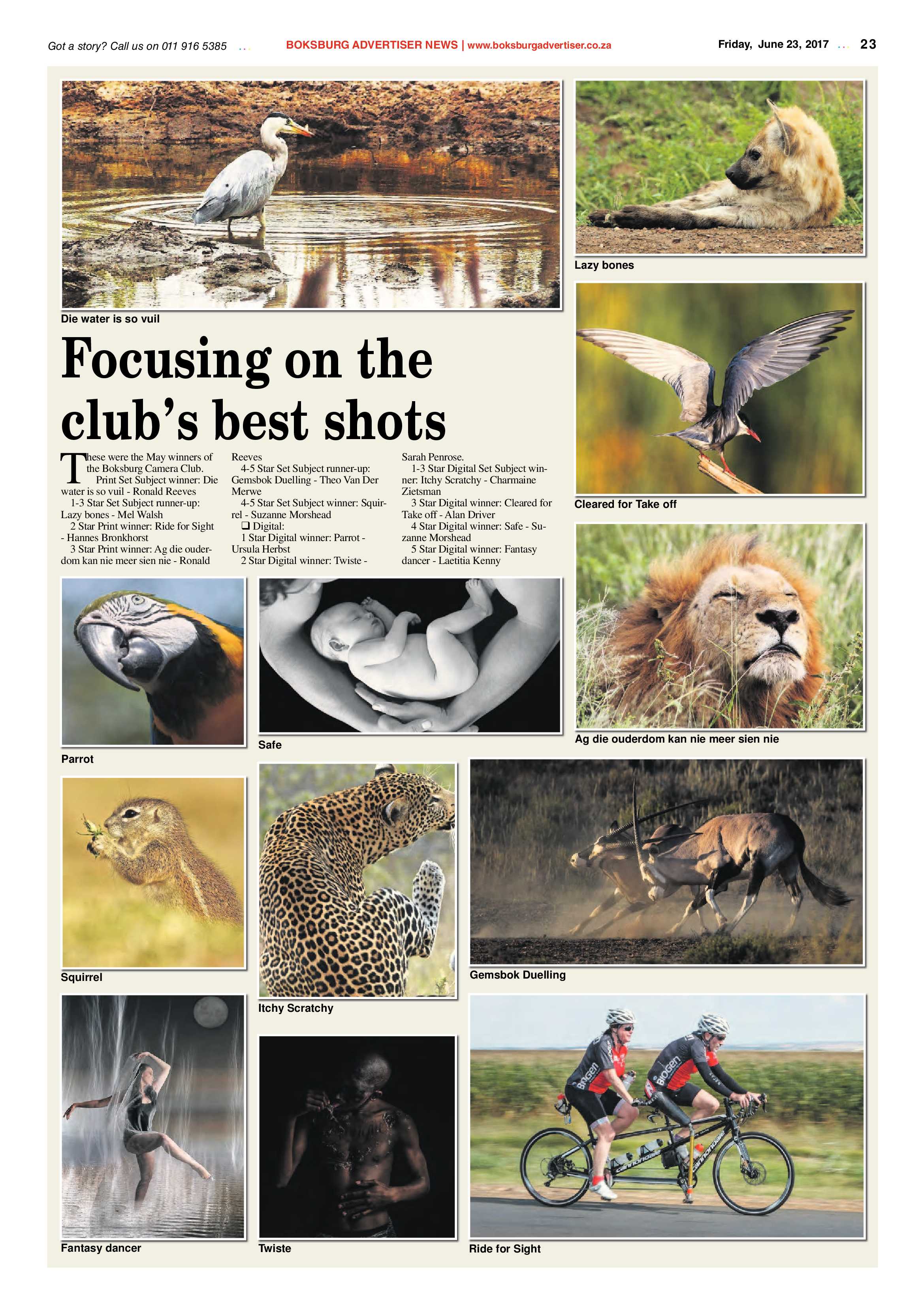 Boksburg Advertiser 20 June 2017 page 23
