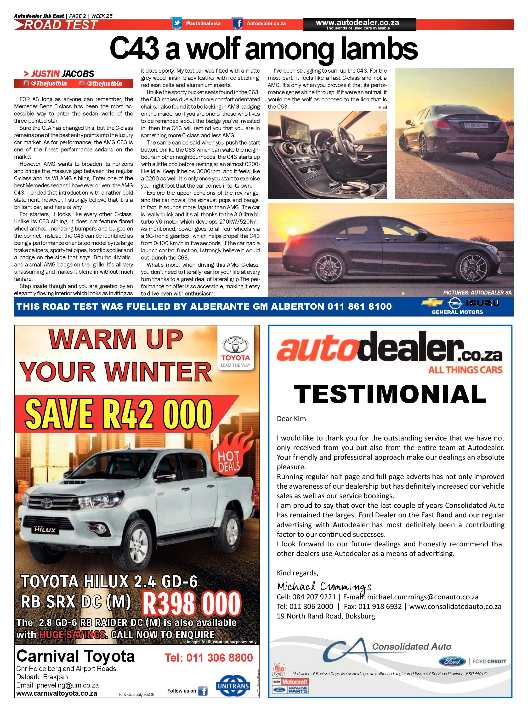 Boksburg Advertiser 20 June 2017 page 30