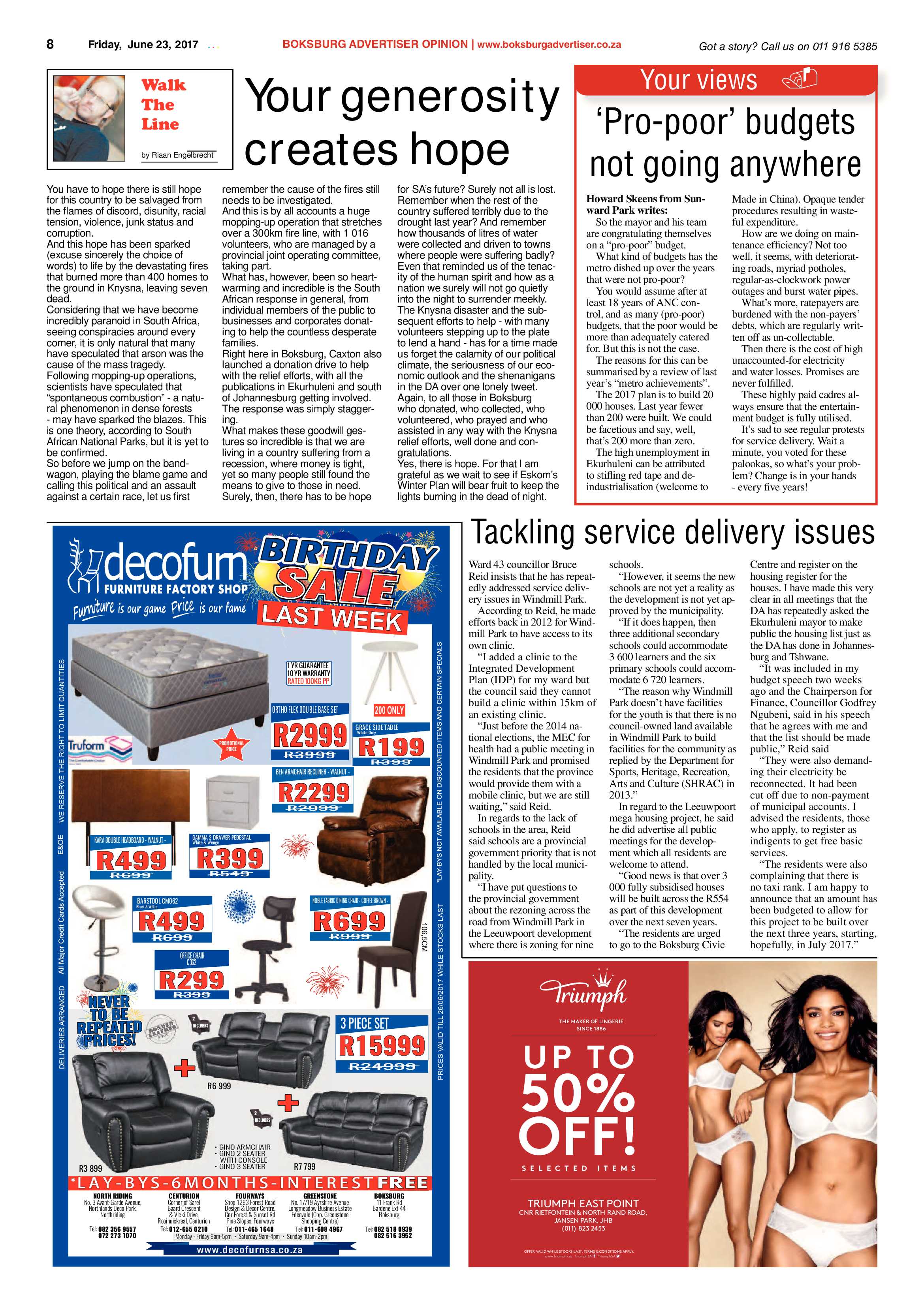 Boksburg Advertiser 20 June 2017 page 8