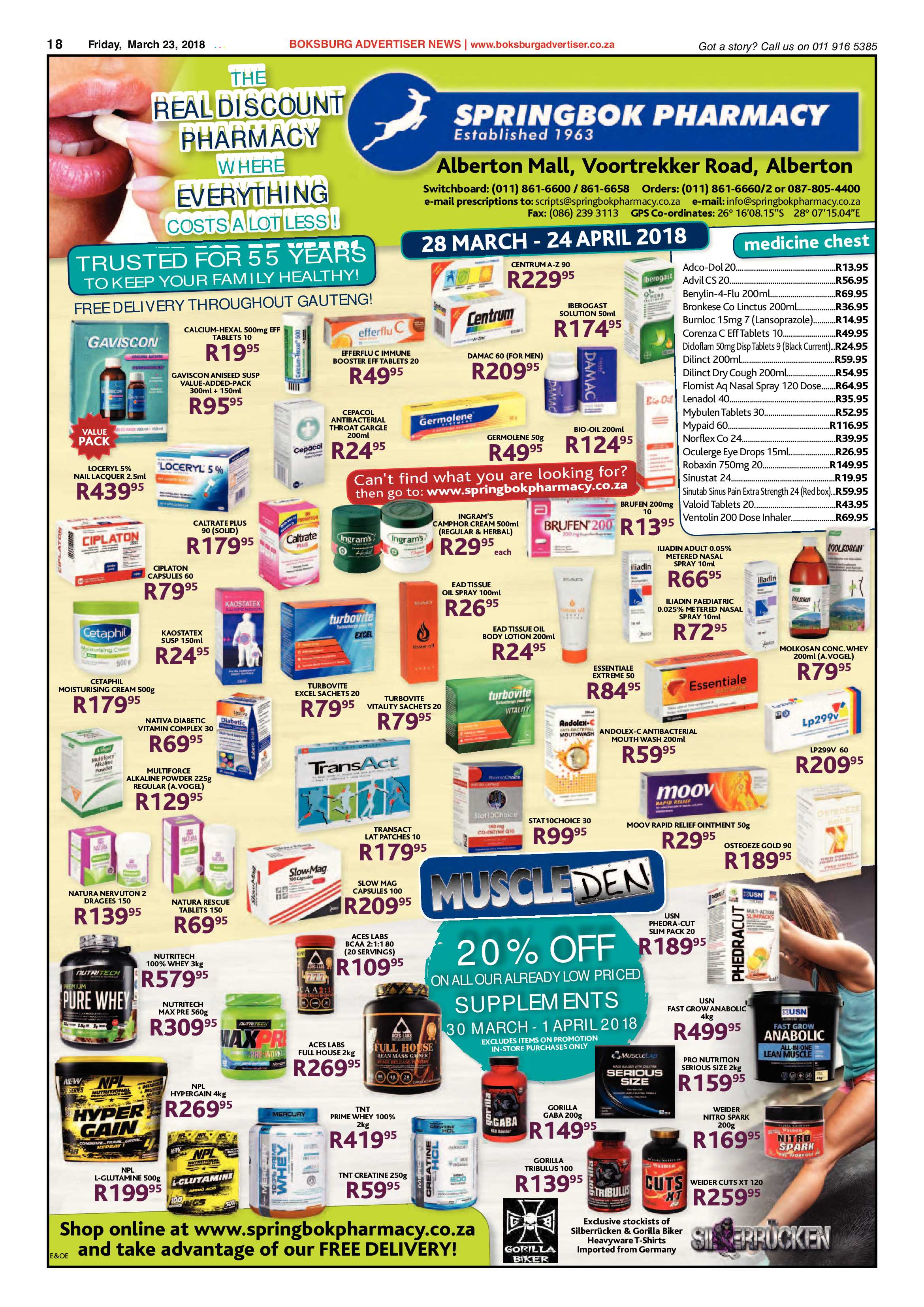 Boksburg Advertiser 20 March 2018 page 18