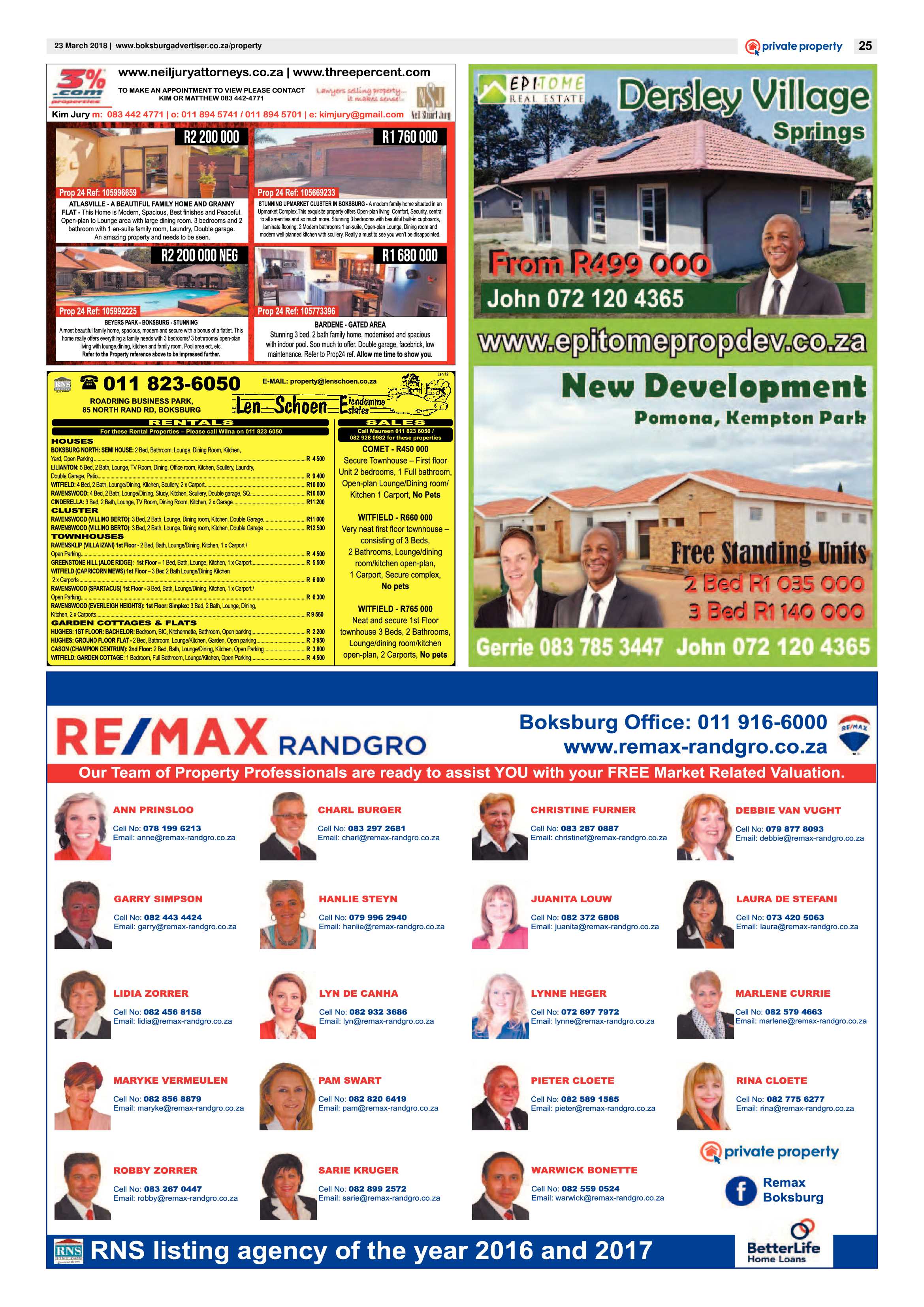Boksburg Advertiser 20 March 2018 page 25