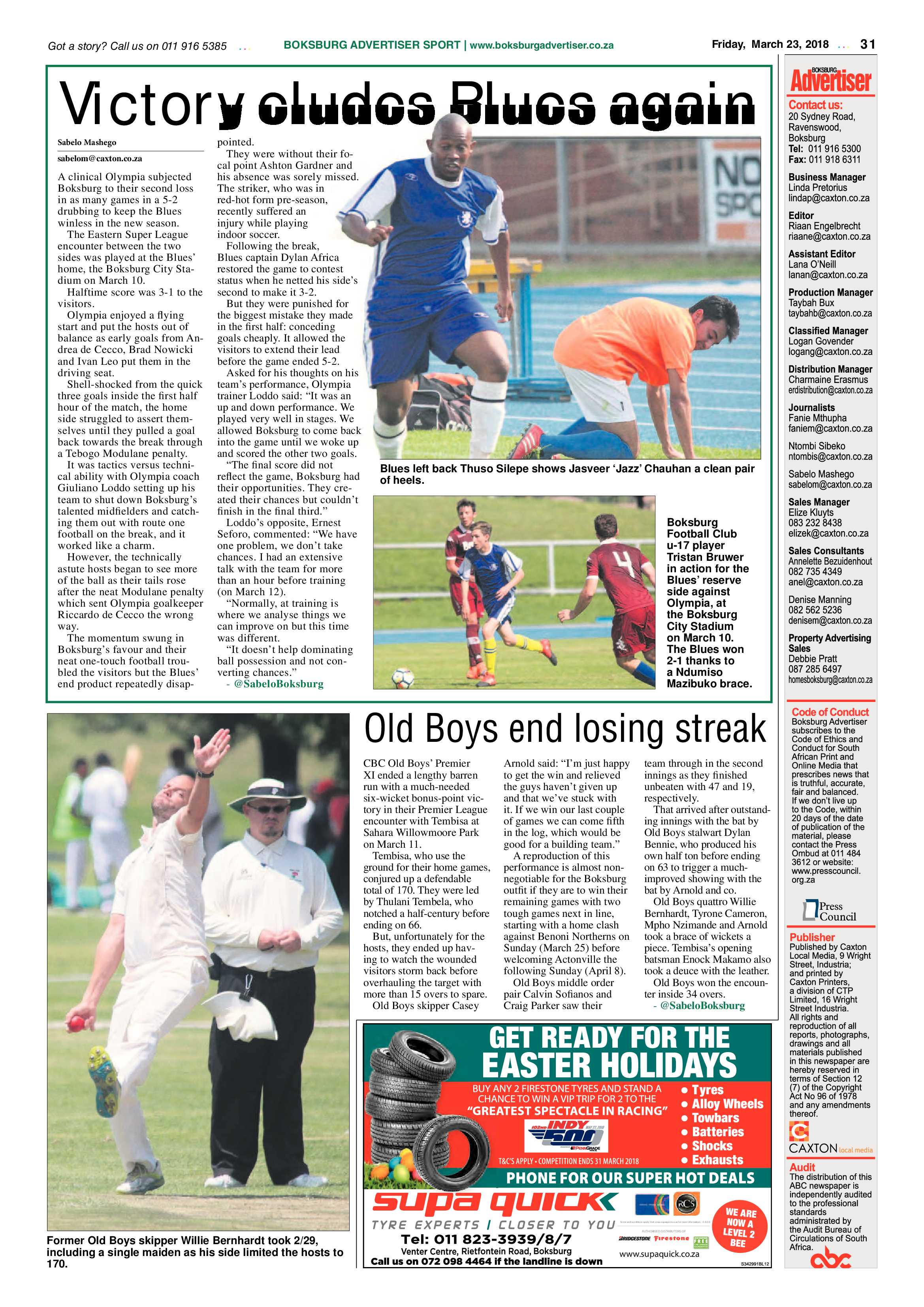 Boksburg Advertiser 20 March 2018 page 31