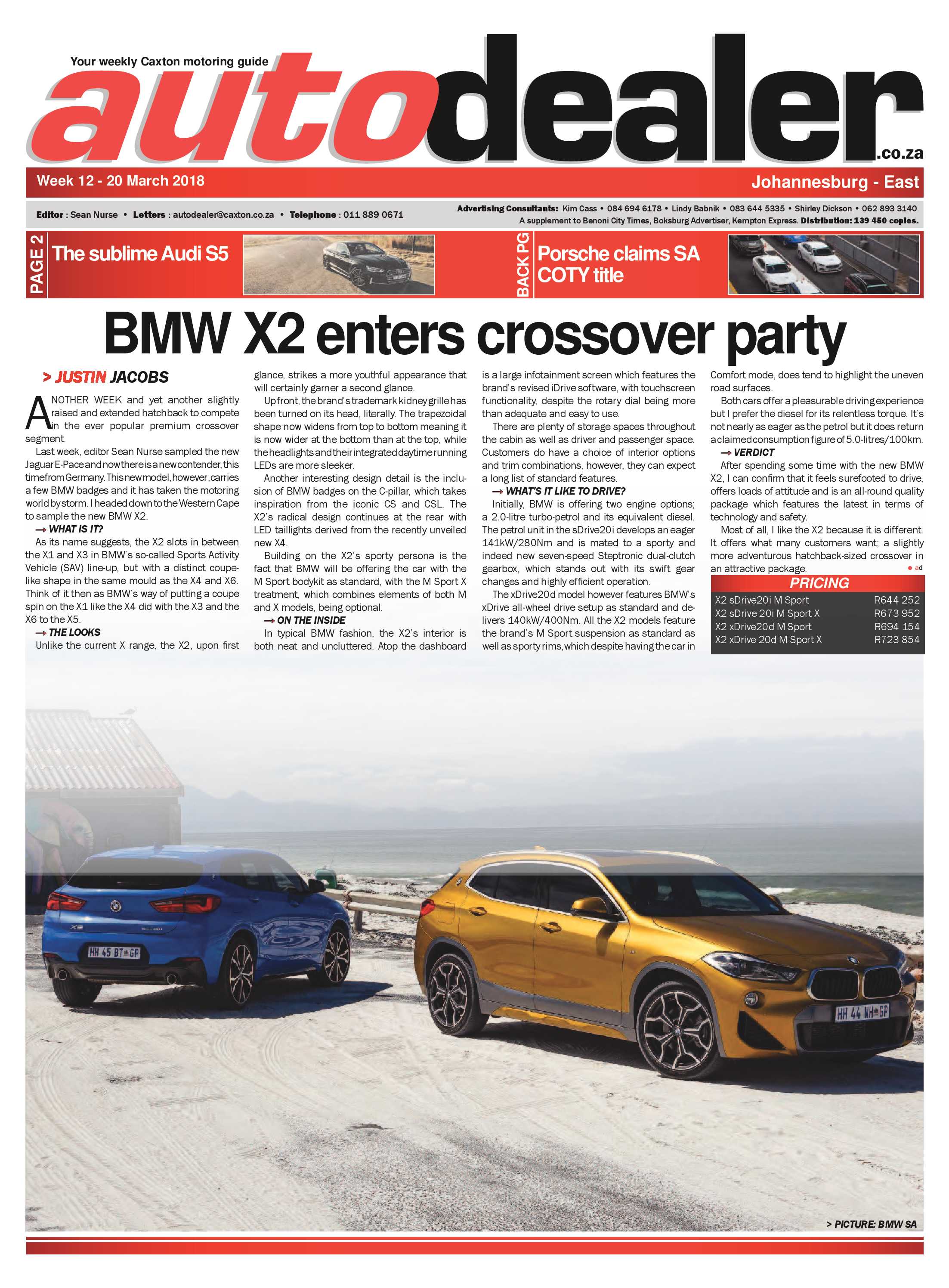 Boksburg Advertiser 20 March 2018 page 33