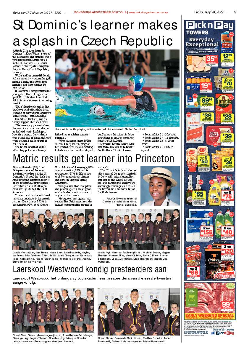 Boksburg Advertiser 20 May 2022 page 5