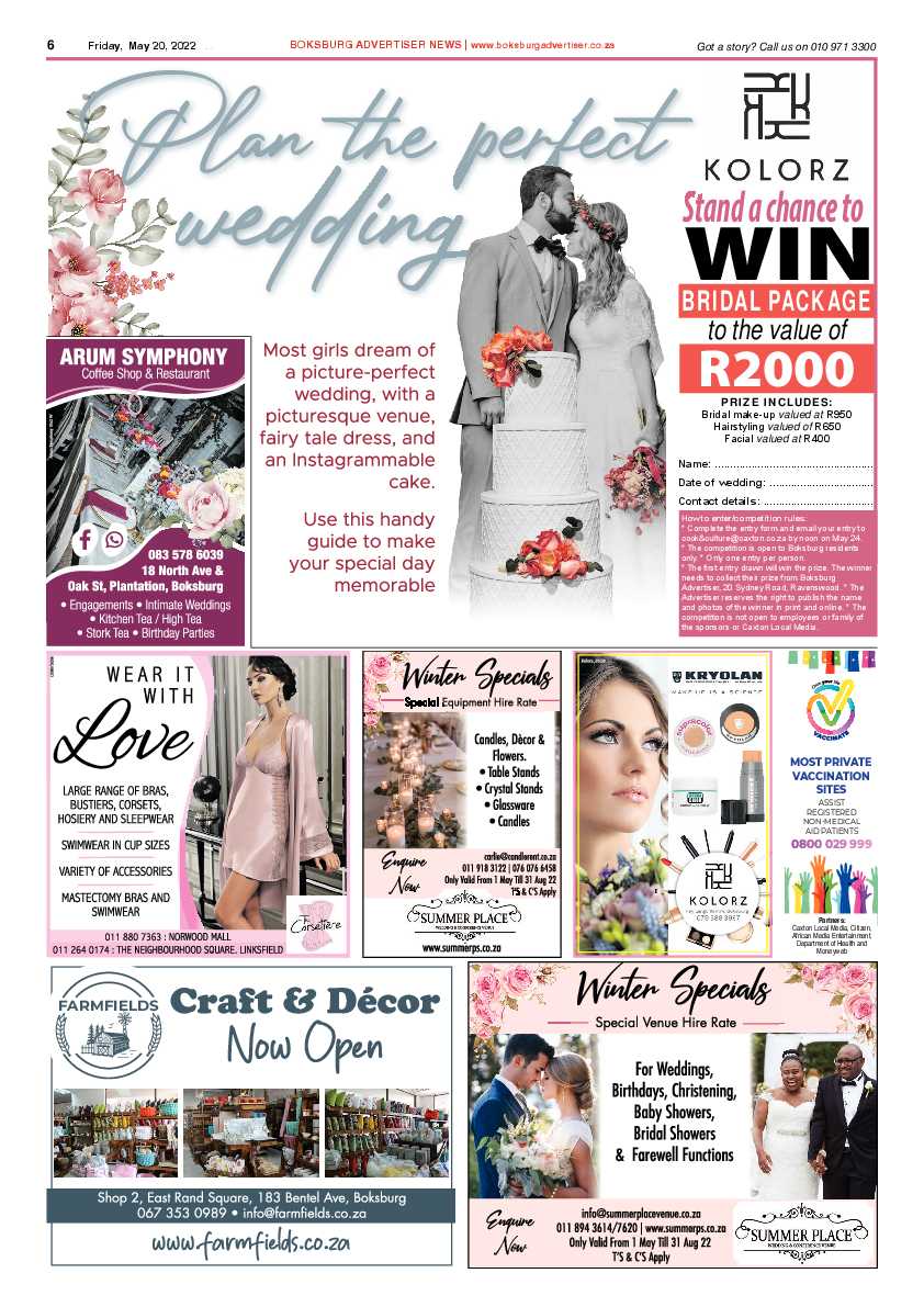 Boksburg Advertiser 20 May 2022 page 6