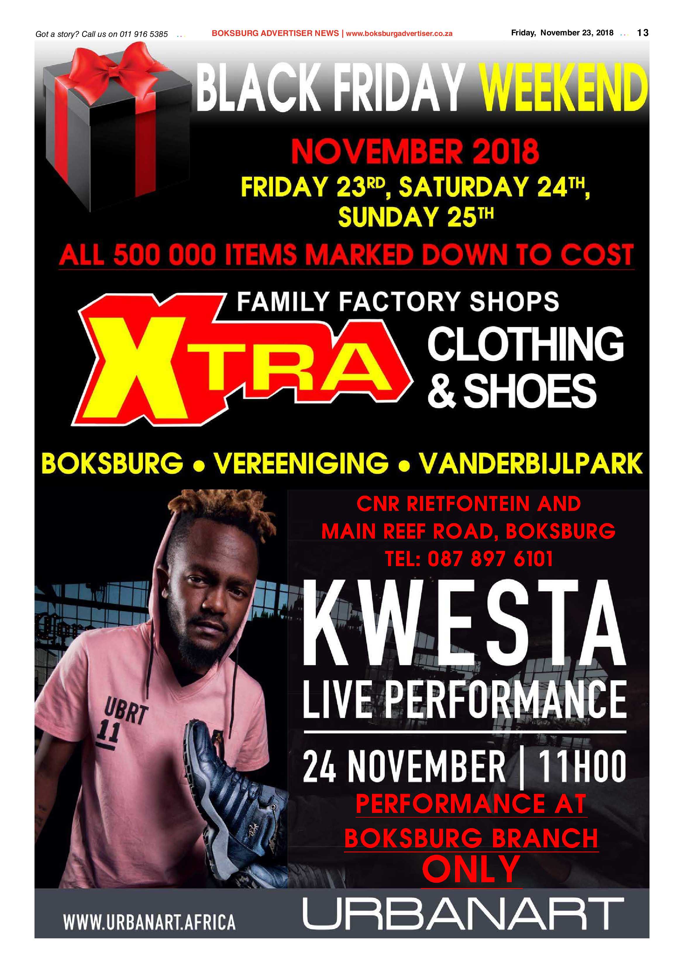 Boksburg Advertiser 20 November 2018 page 13