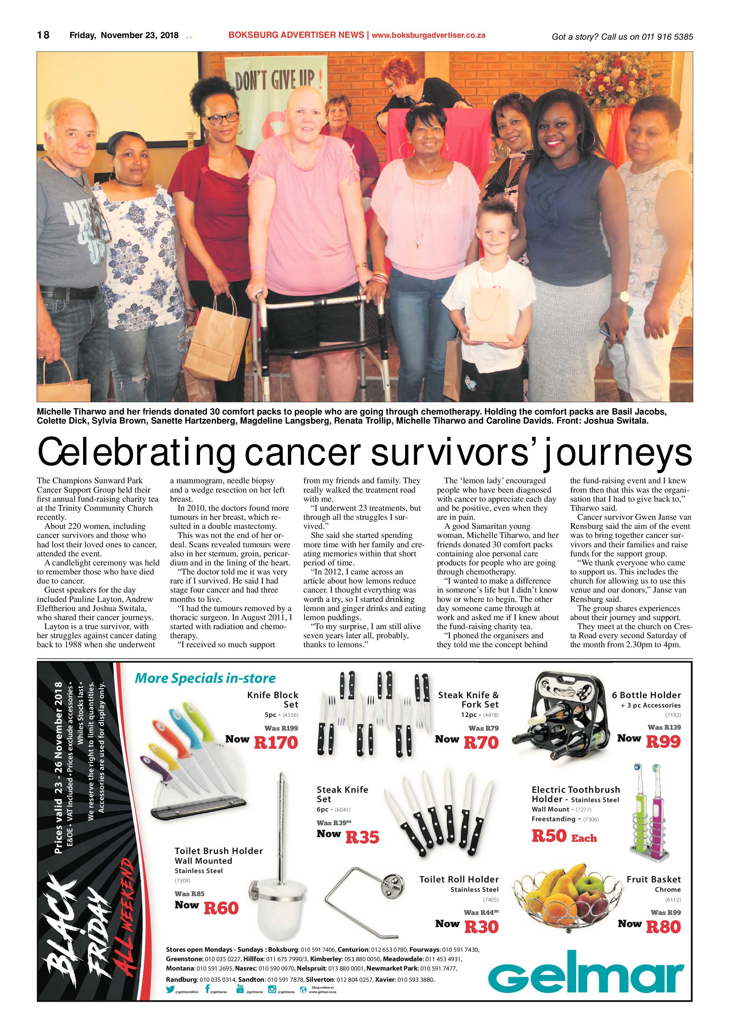 Boksburg Advertiser 20 November 2018 page 18