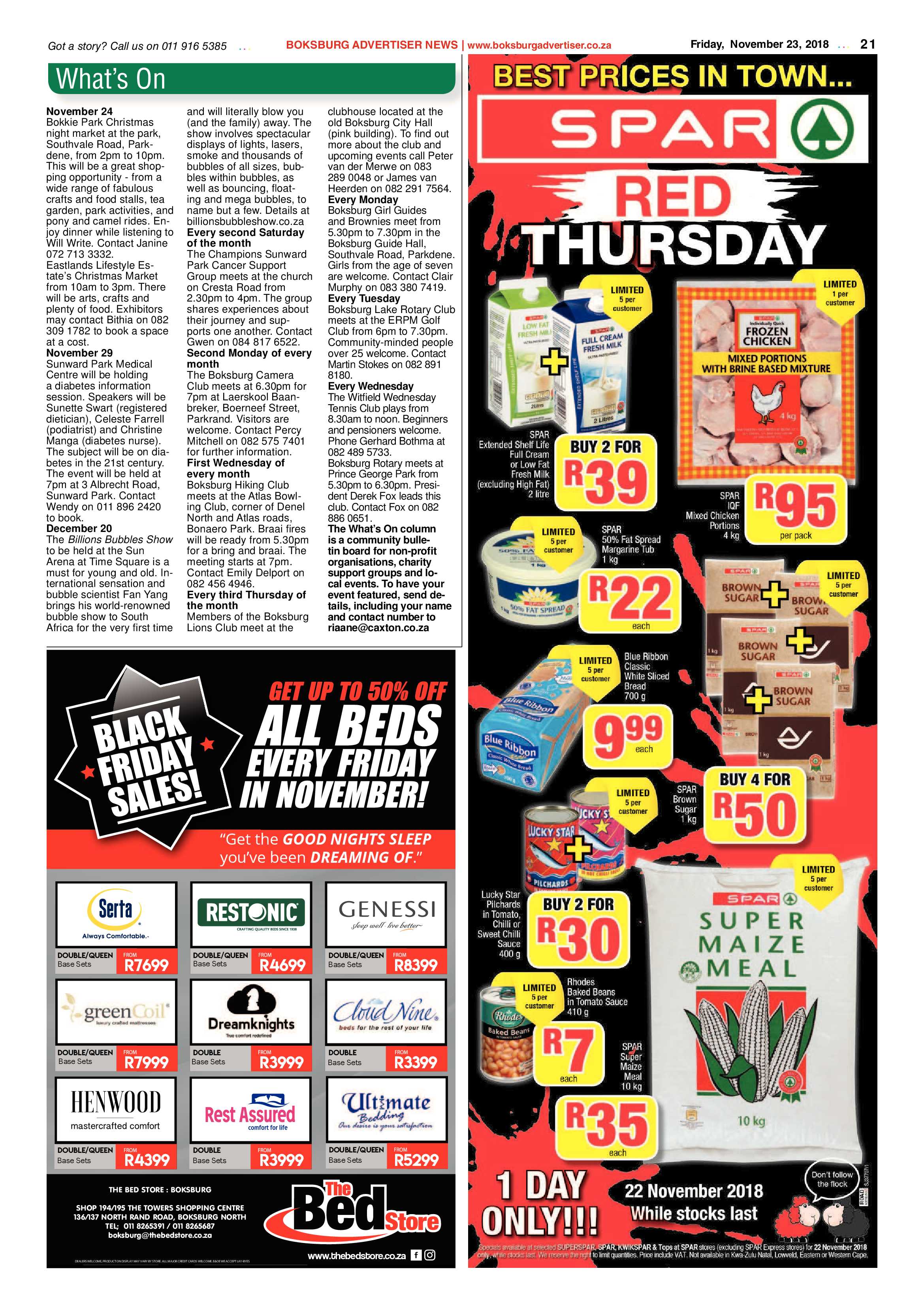 Boksburg Advertiser 20 November 2018 page 21