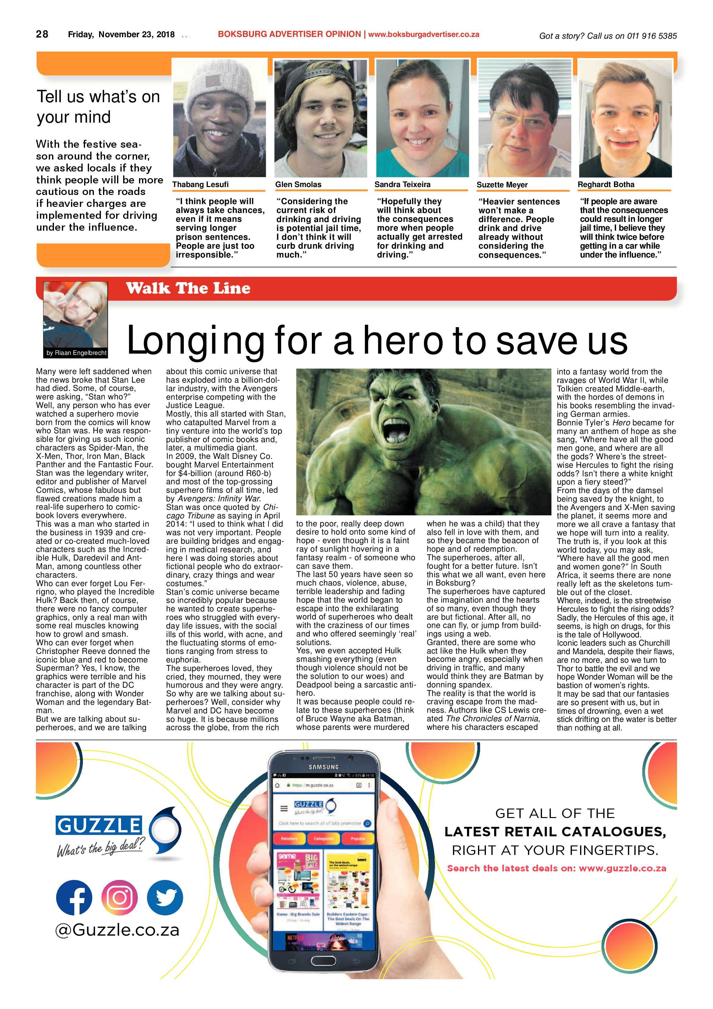Boksburg Advertiser 20 November 2018 page 28