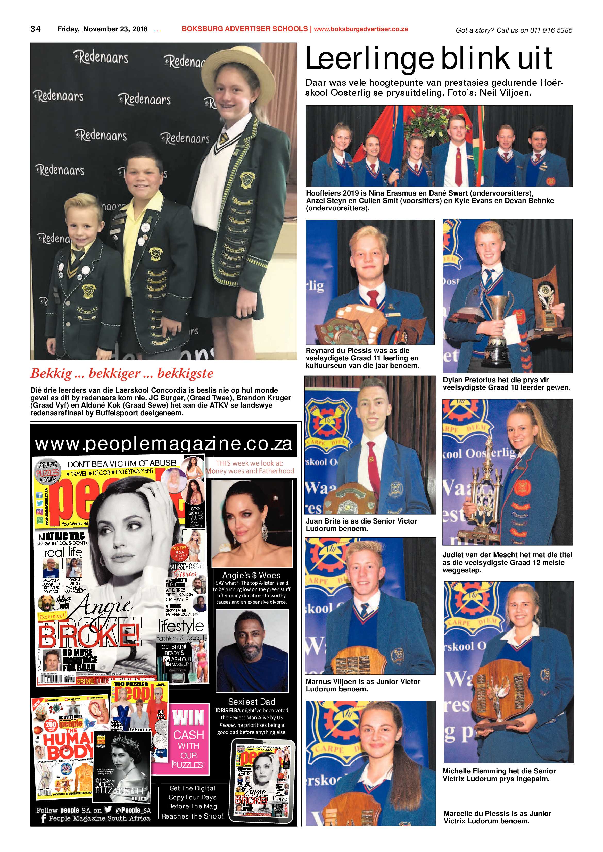 Boksburg Advertiser 20 November 2018 page 34
