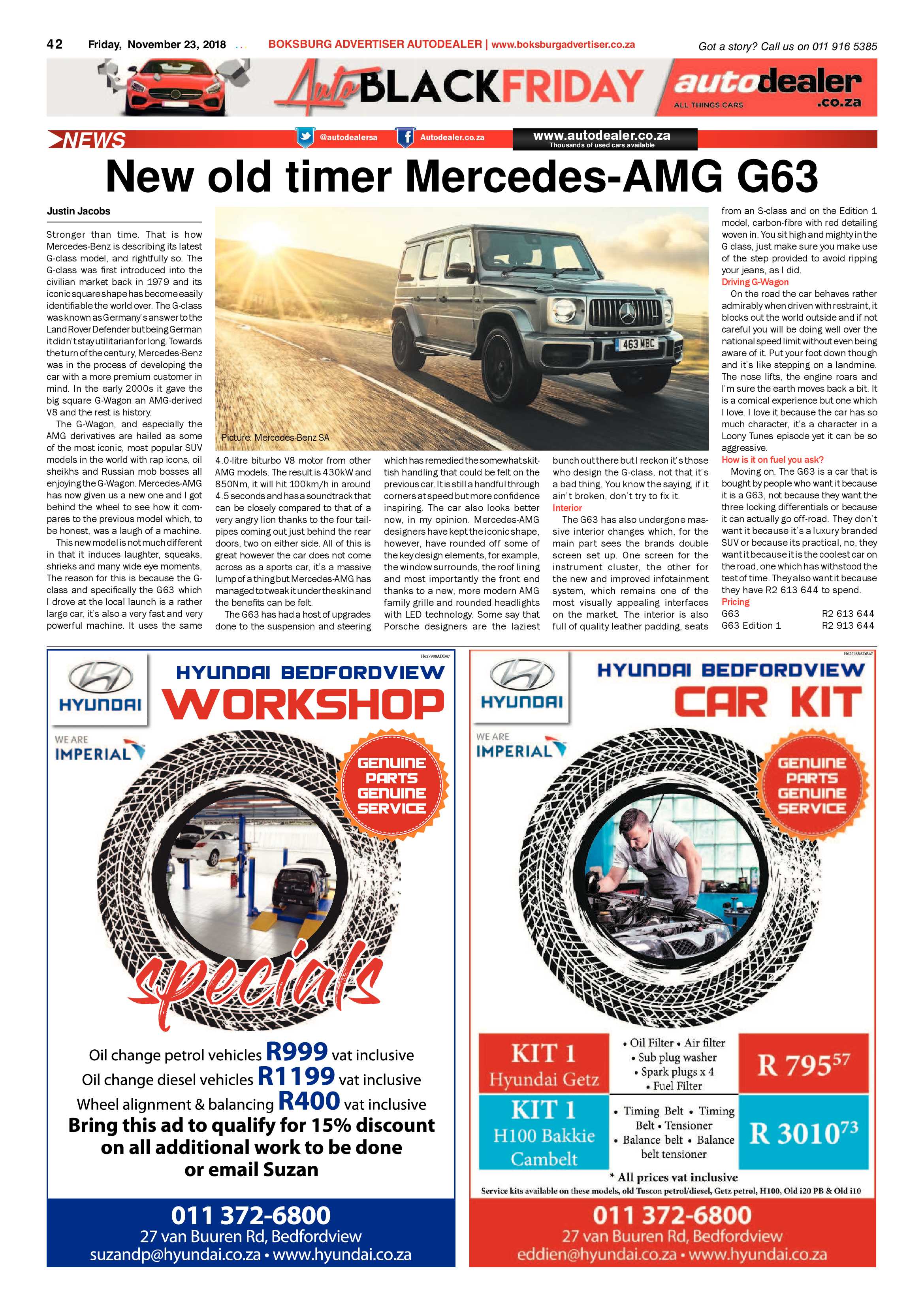 Boksburg Advertiser 20 November 2018 page 42