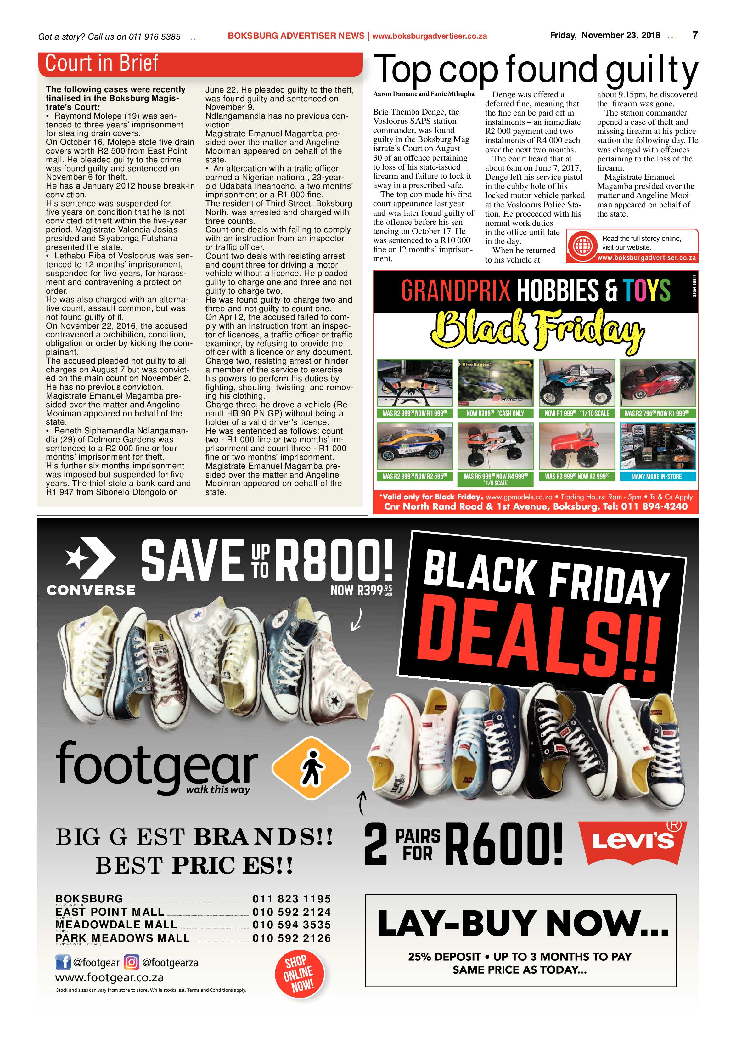 Boksburg Advertiser 20 November 2018 page 7