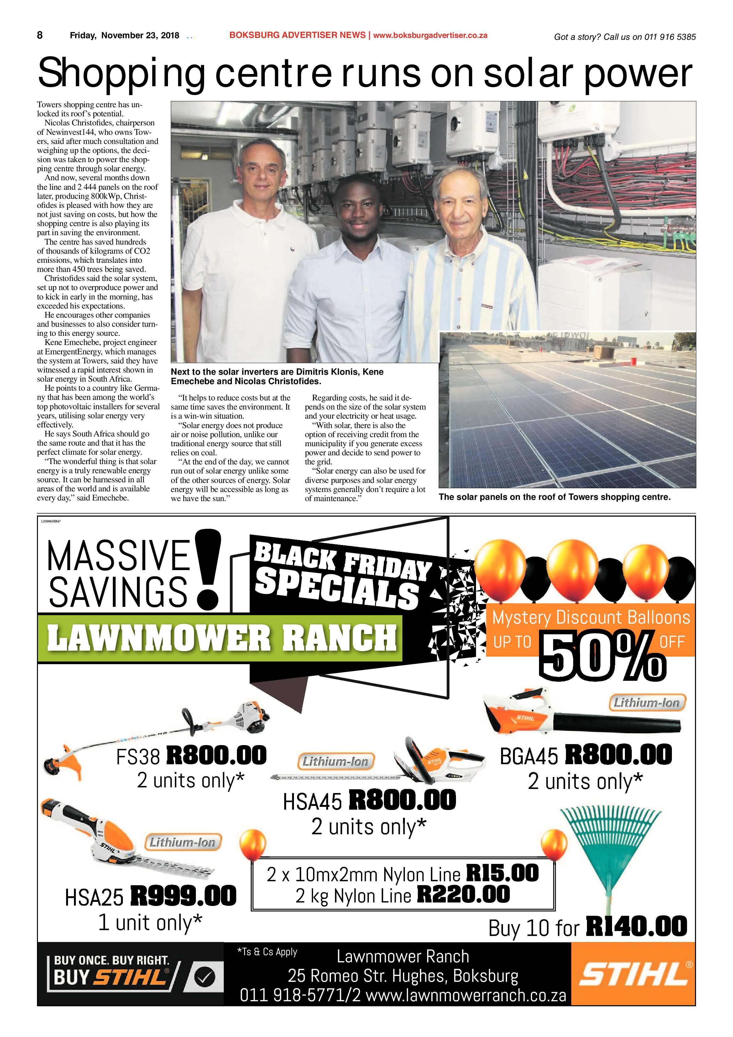 Boksburg Advertiser 20 November 2018 page 8