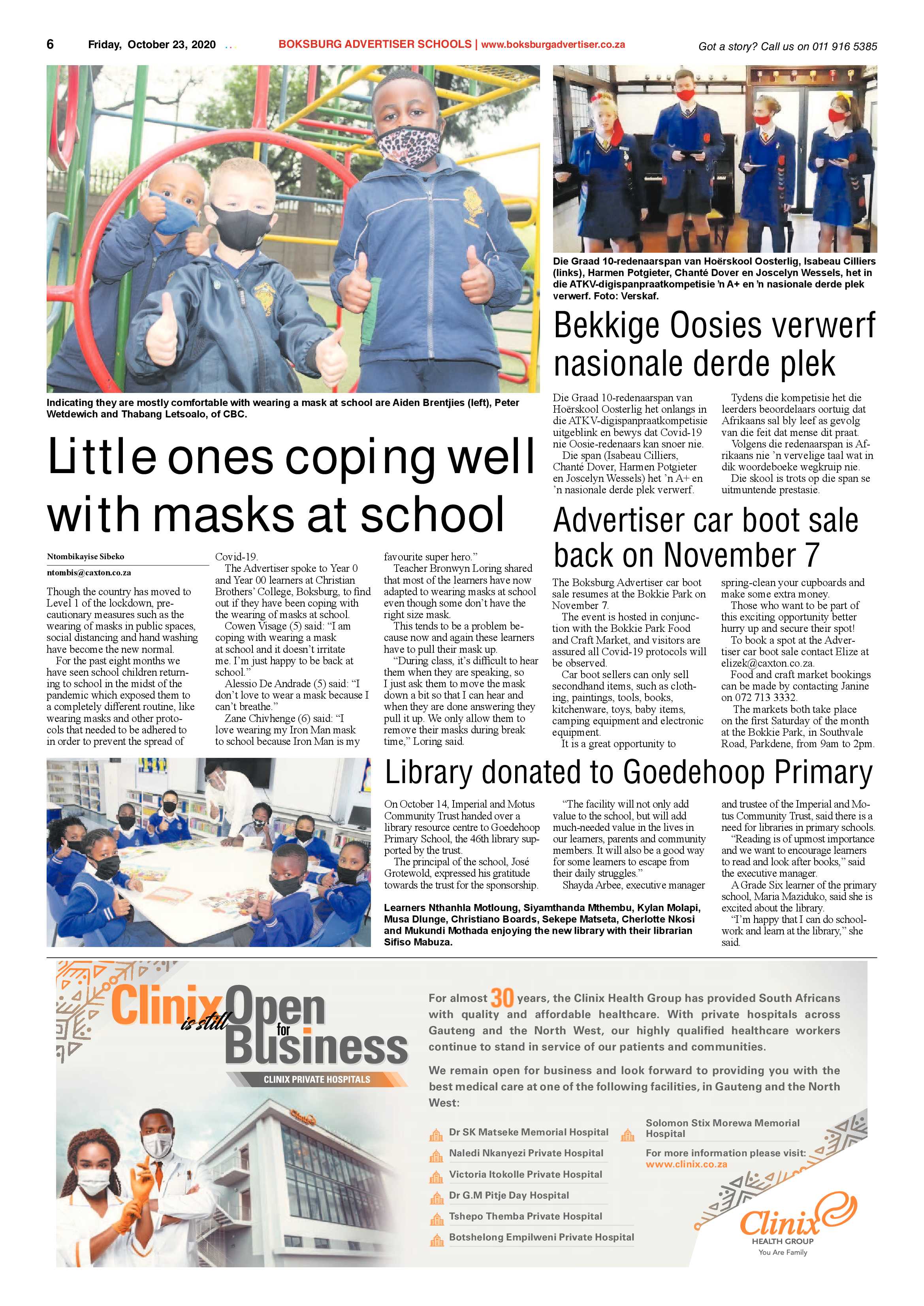 Boksburg Advertiser 20 October 2020 page 6