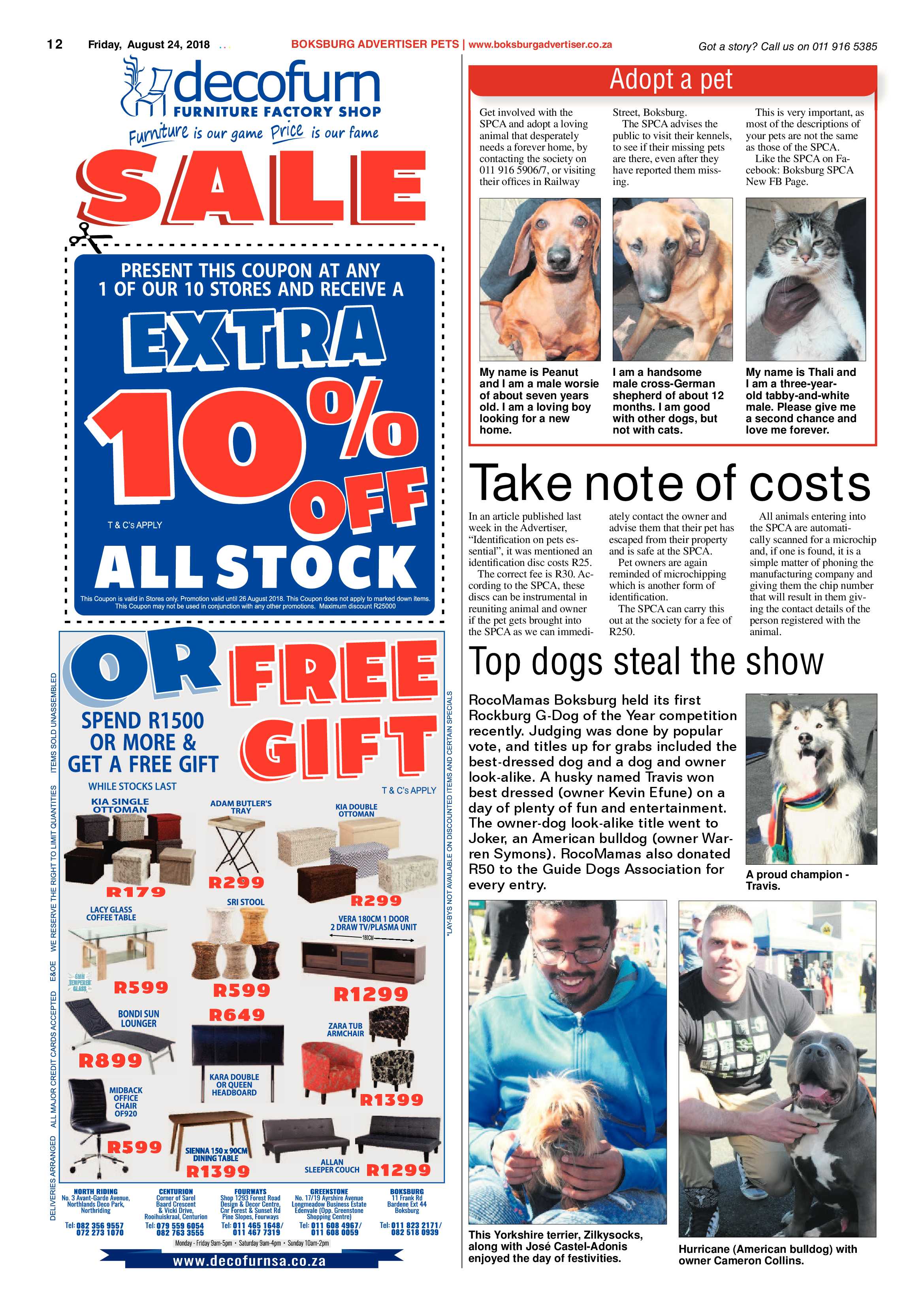 Boksburg Advertiser 21 August 2018 page 12