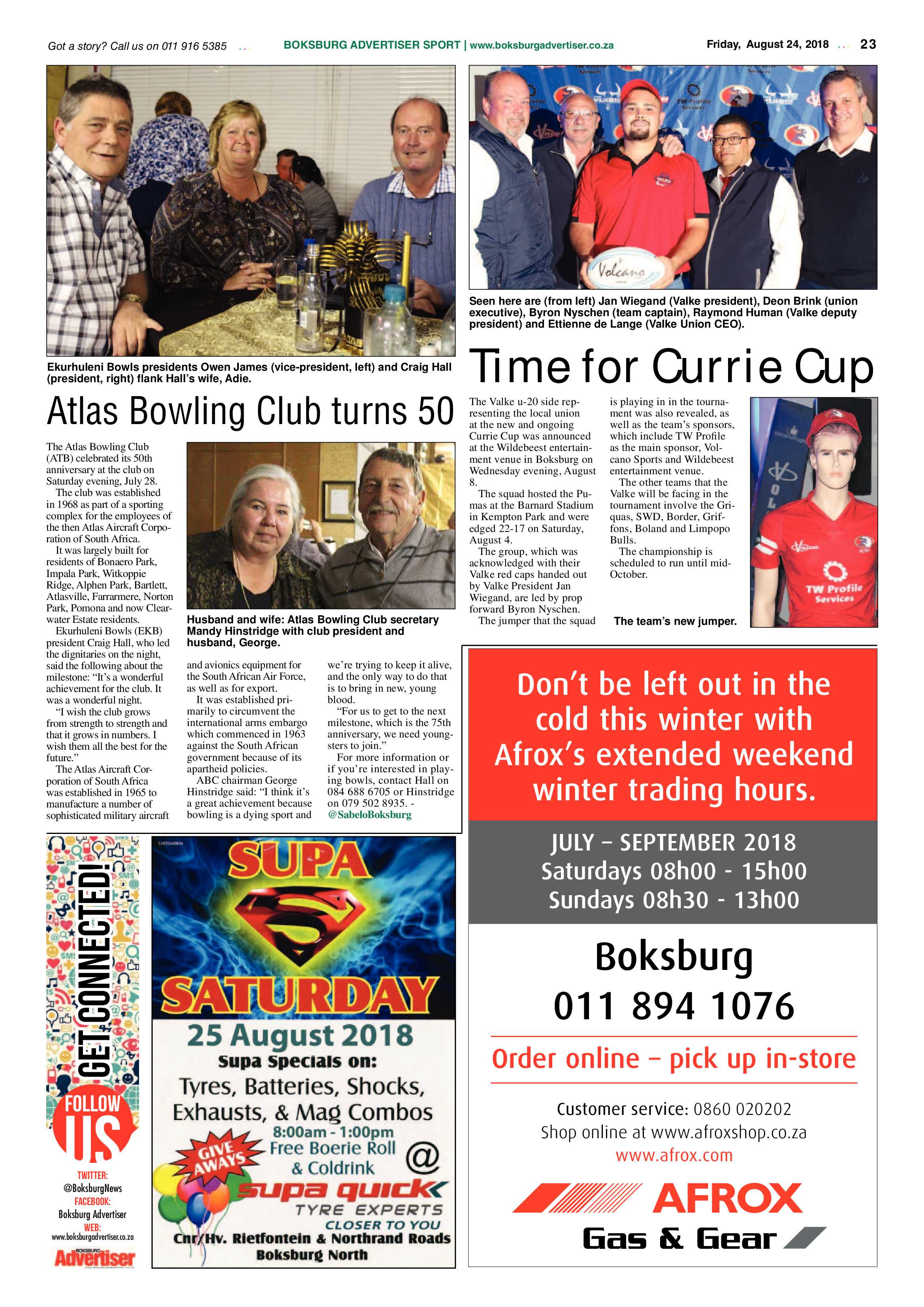 Boksburg Advertiser 21 August 2018 page 23