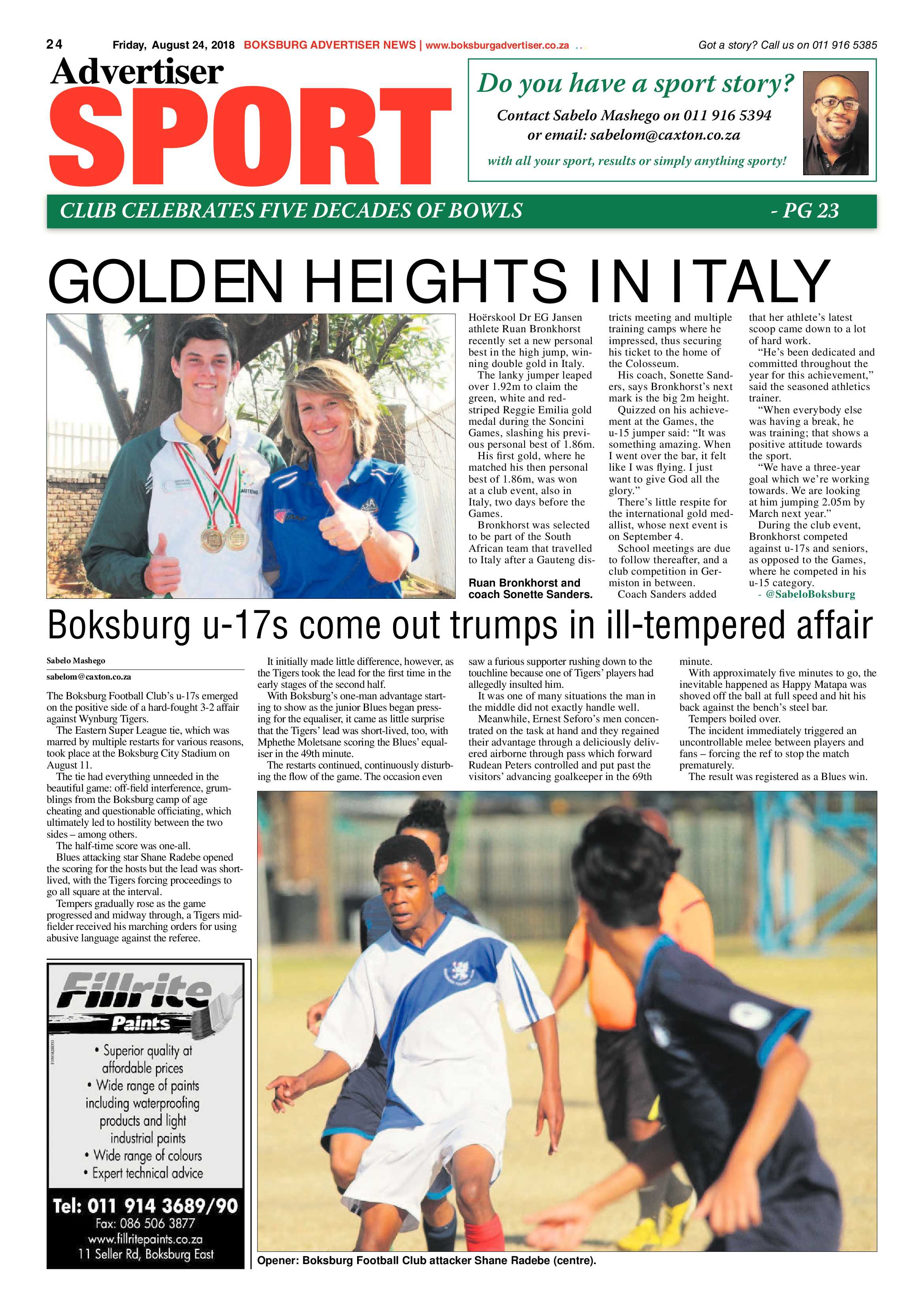 Boksburg Advertiser 21 August 2018 page 24