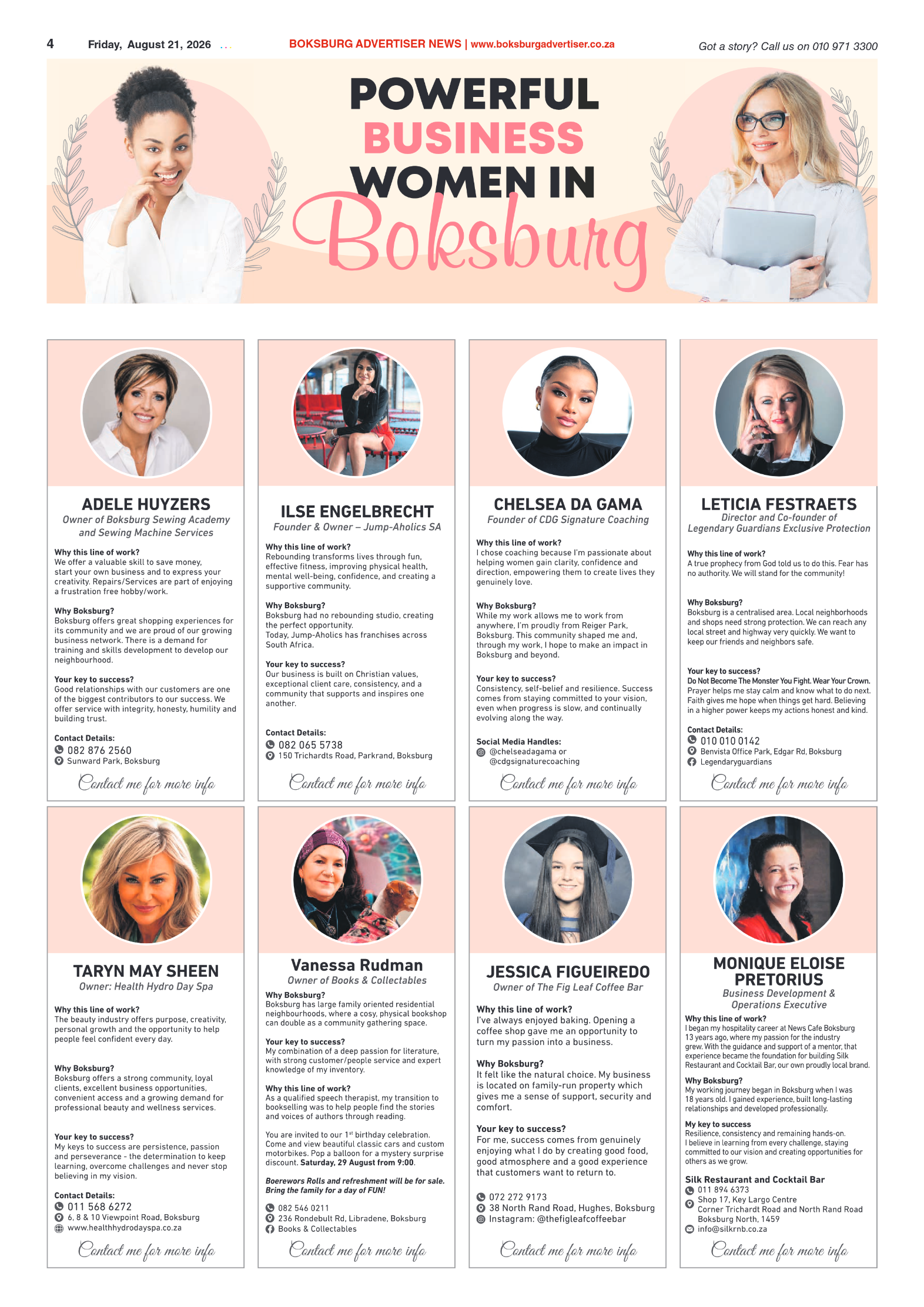 Boksburg Advertiser 21 August 2026 page 4